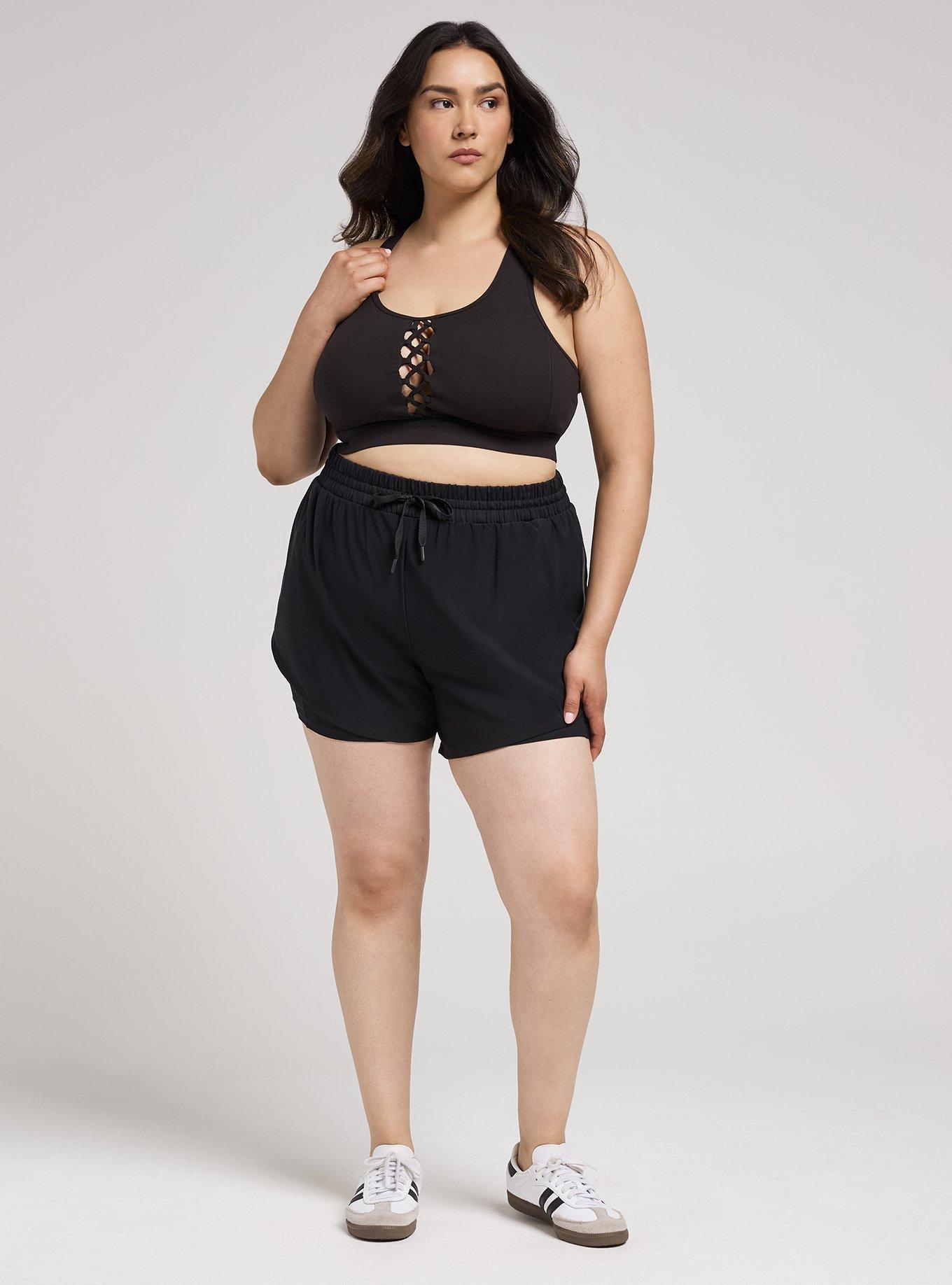 TRU Performance Core 2fer Active Short, DEEP BLACK, alternate