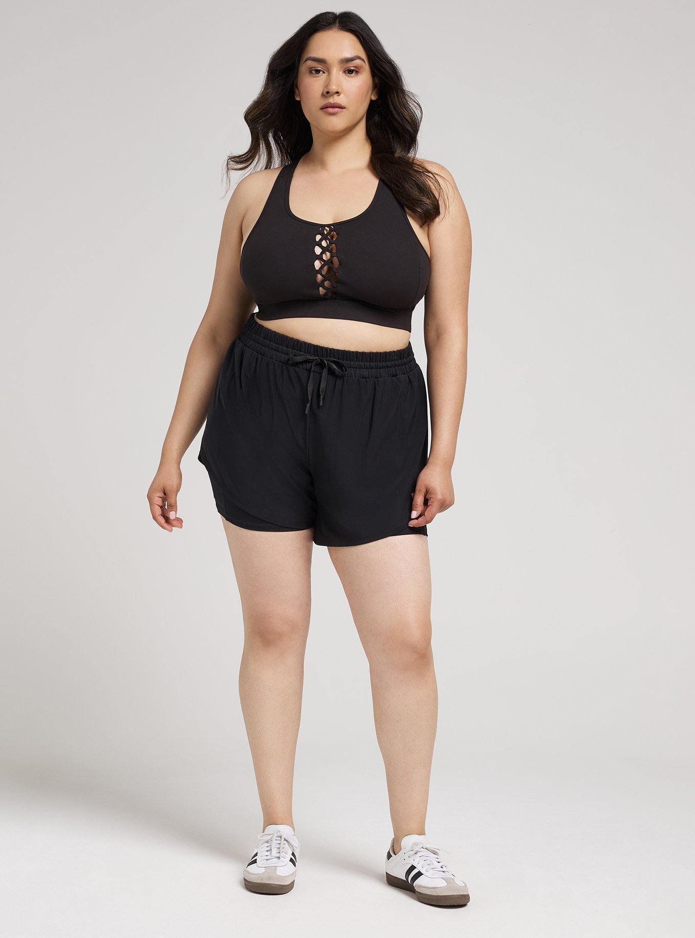 TRU Performance Core 2fer Active Short, DEEP BLACK, hi-res