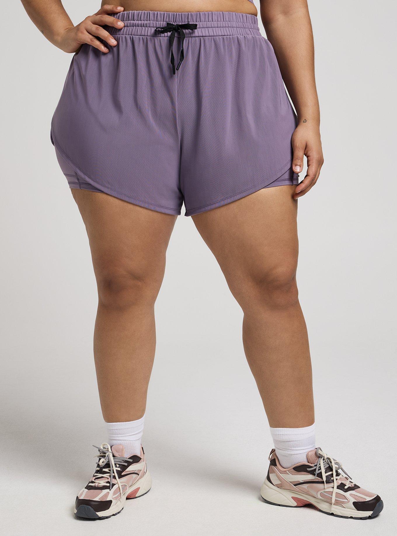 TRU Performance Core 2fer Active Short, PURPLE SAGE, alternate