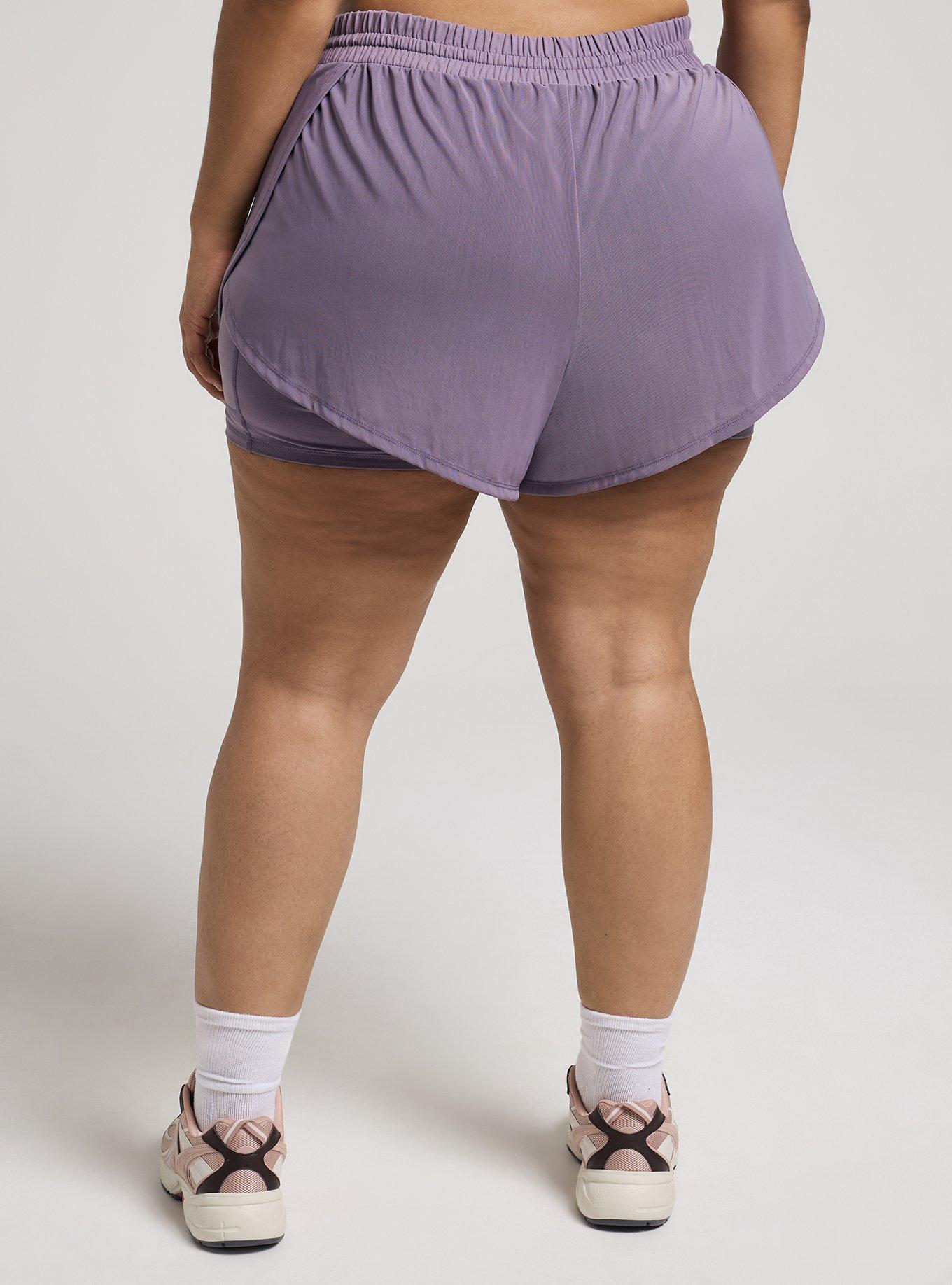 TRU Performance Core 2fer Active Short, PURPLE SAGE, alternate