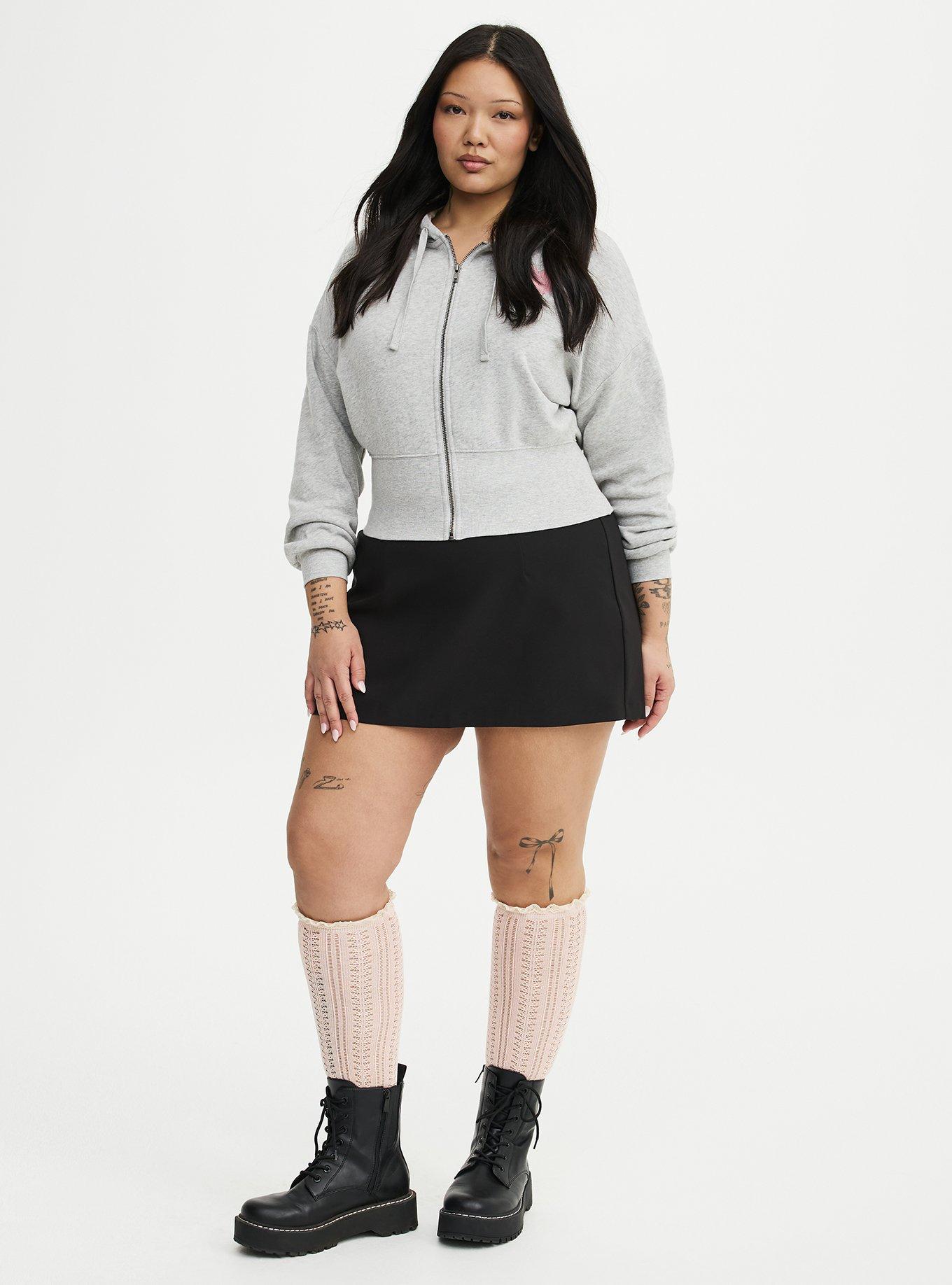 Pointelle Knee-High Sock, BLUSH, alternate