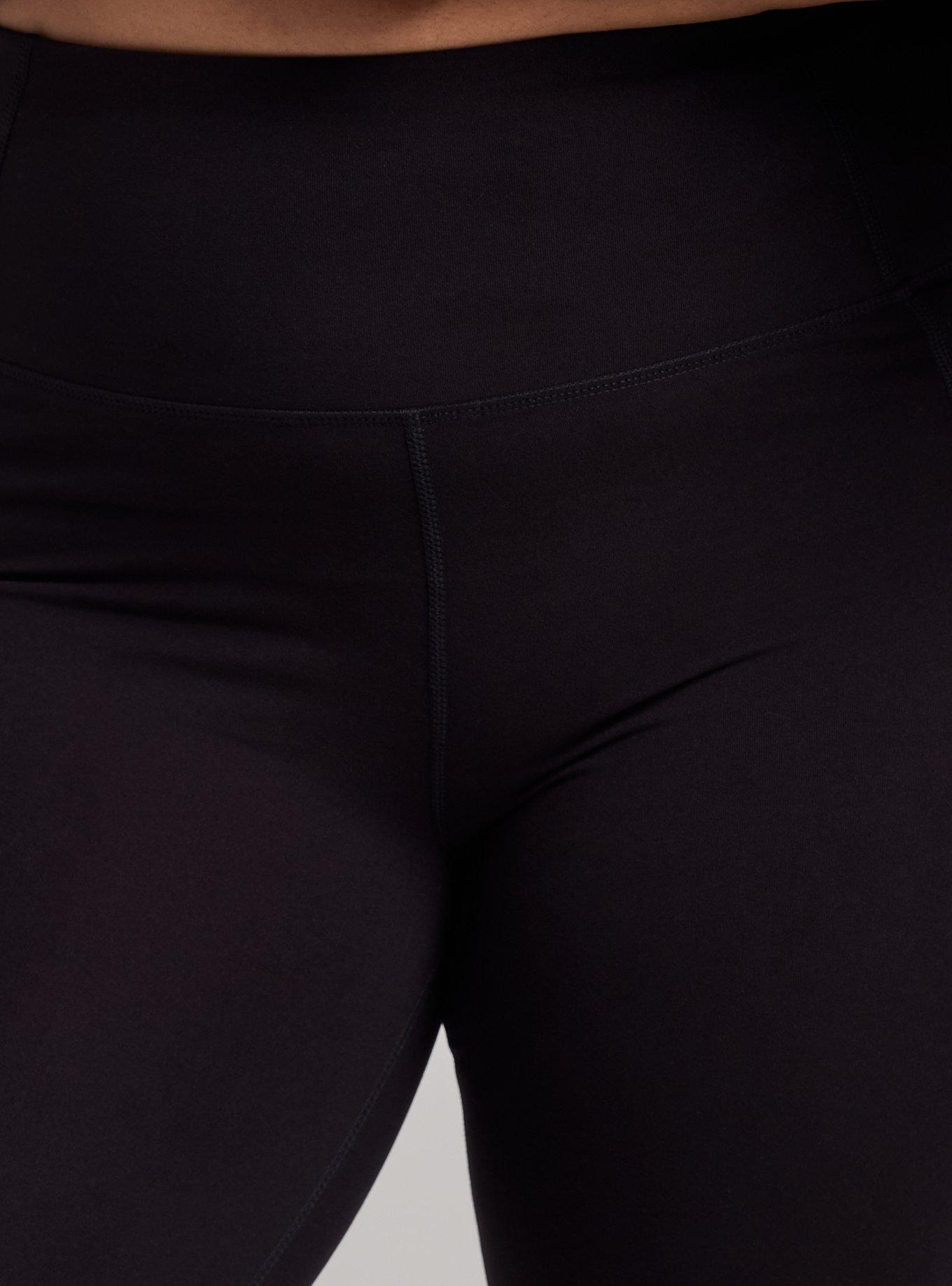 TRU Super Soft Performance Jersey Capri Pocket Legging, DEEP BLACK, alternate