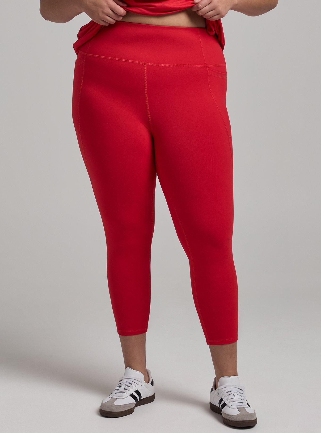 TRU Super Soft Performance Jersey Capri Pocket Legging, LOLLIPOP, alternate