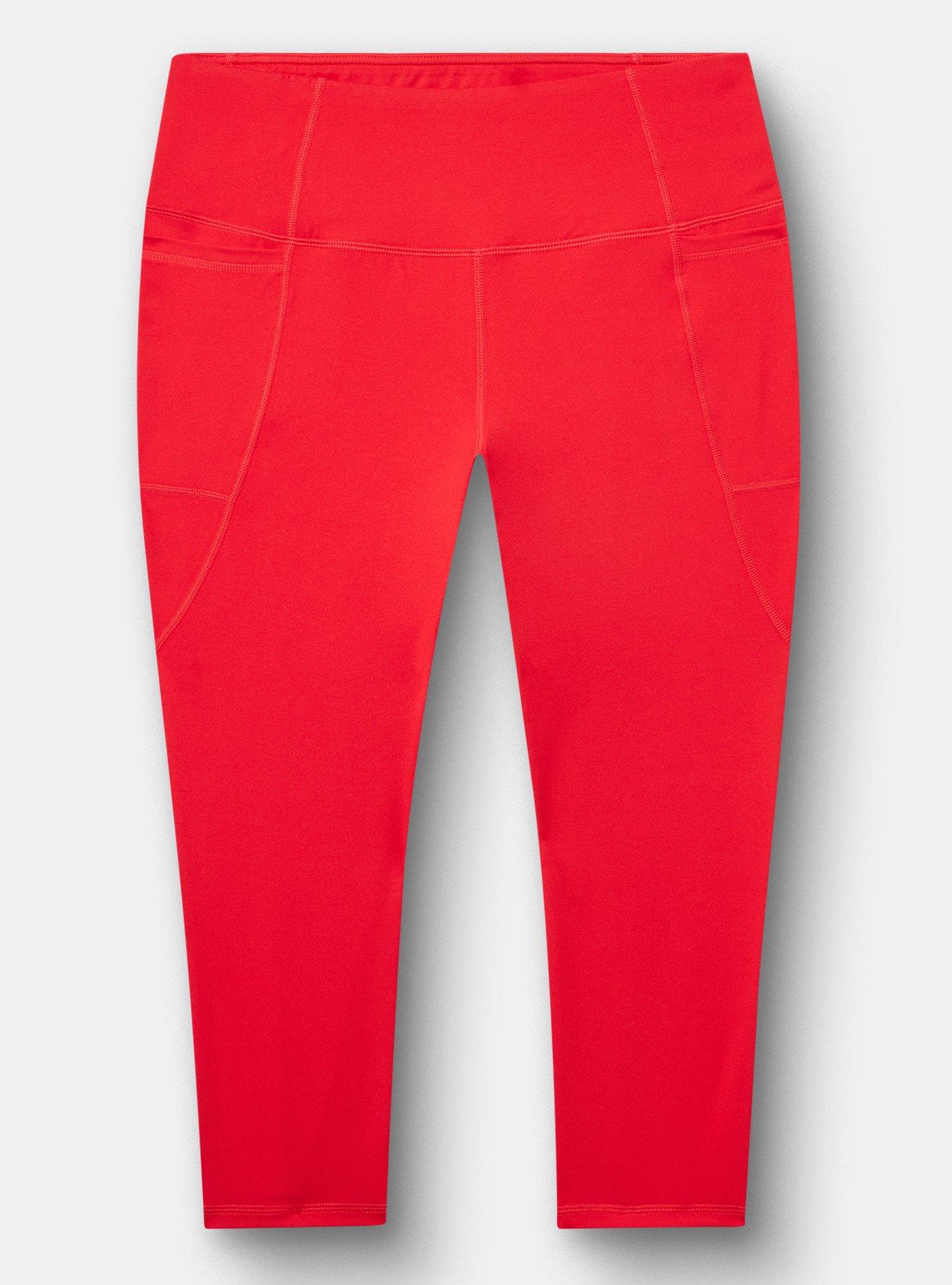 TRU Super Soft Performance Jersey Capri Pocket Legging, LOLLIPOP, hi-res