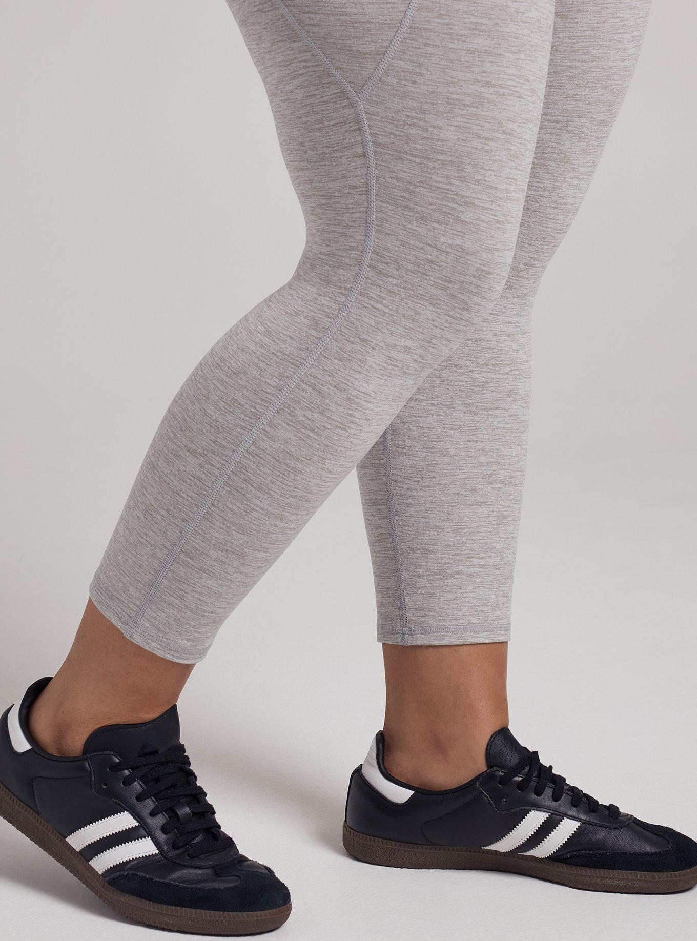 TRU Super Soft Performance Jersey Capri Pocket Legging, LIGHTEST HEATHER GREY, alternate