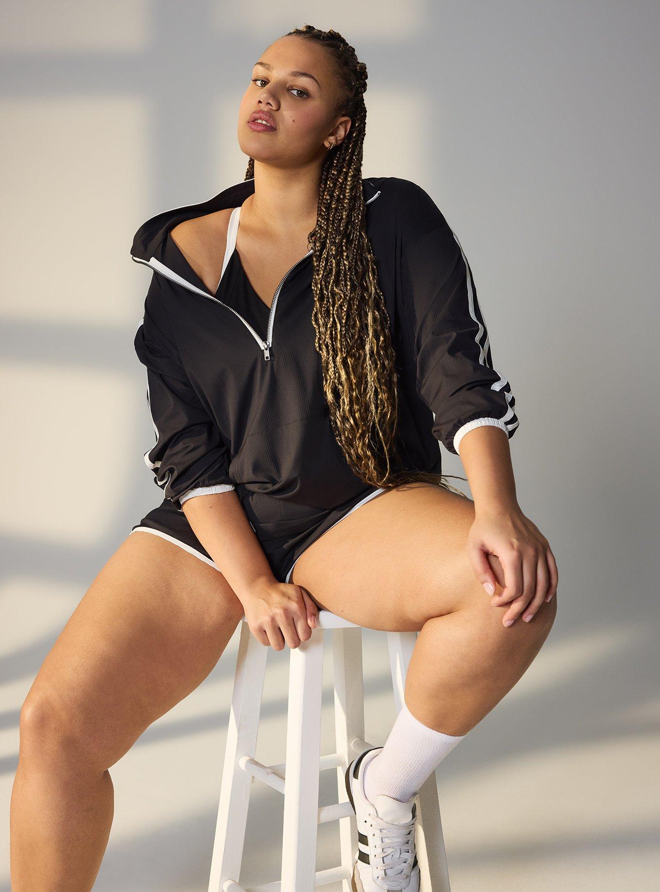 TRU Active Cool Down Half-Zip Pullover, DEEP BLACK, hi-res