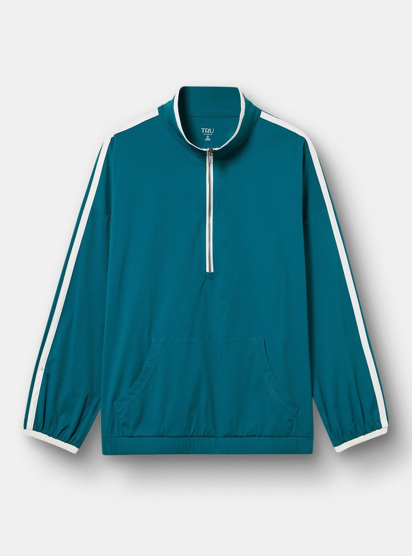 155トリイタートル Plus Size - TRU Active Cool Down Half-Zip Pullover - Torrid