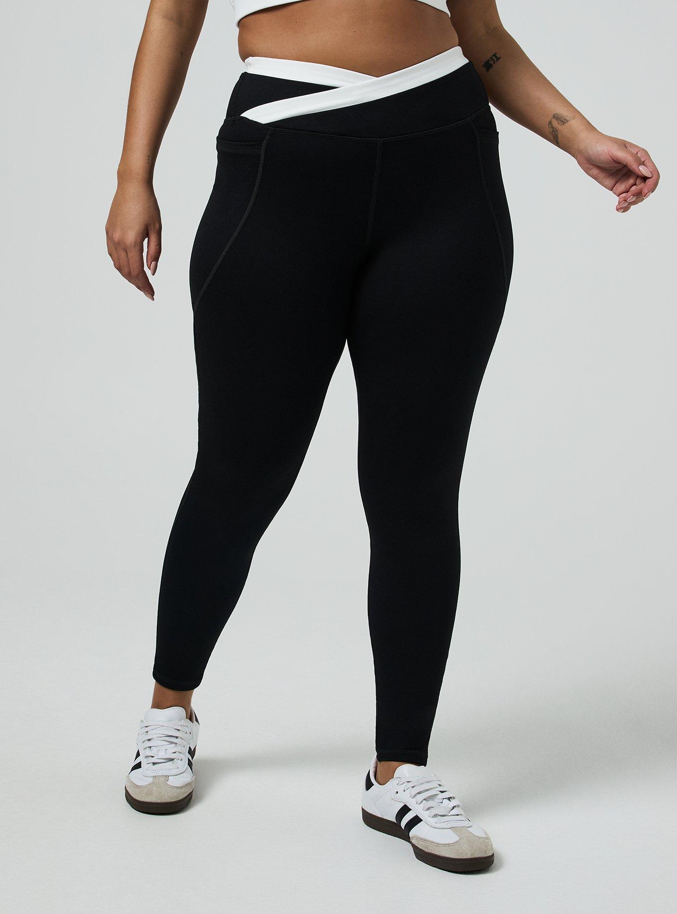 TRU Performance Core V-Band Active Legging, DEEP BLACK, alternate