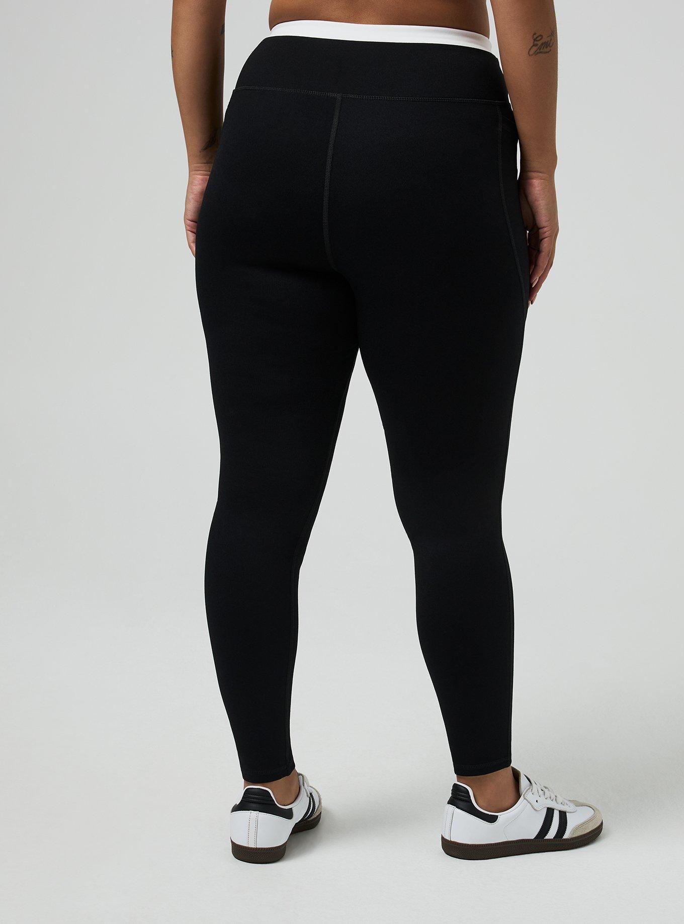 TRU Performance Core V-Band Active Legging, DEEP BLACK, alternate