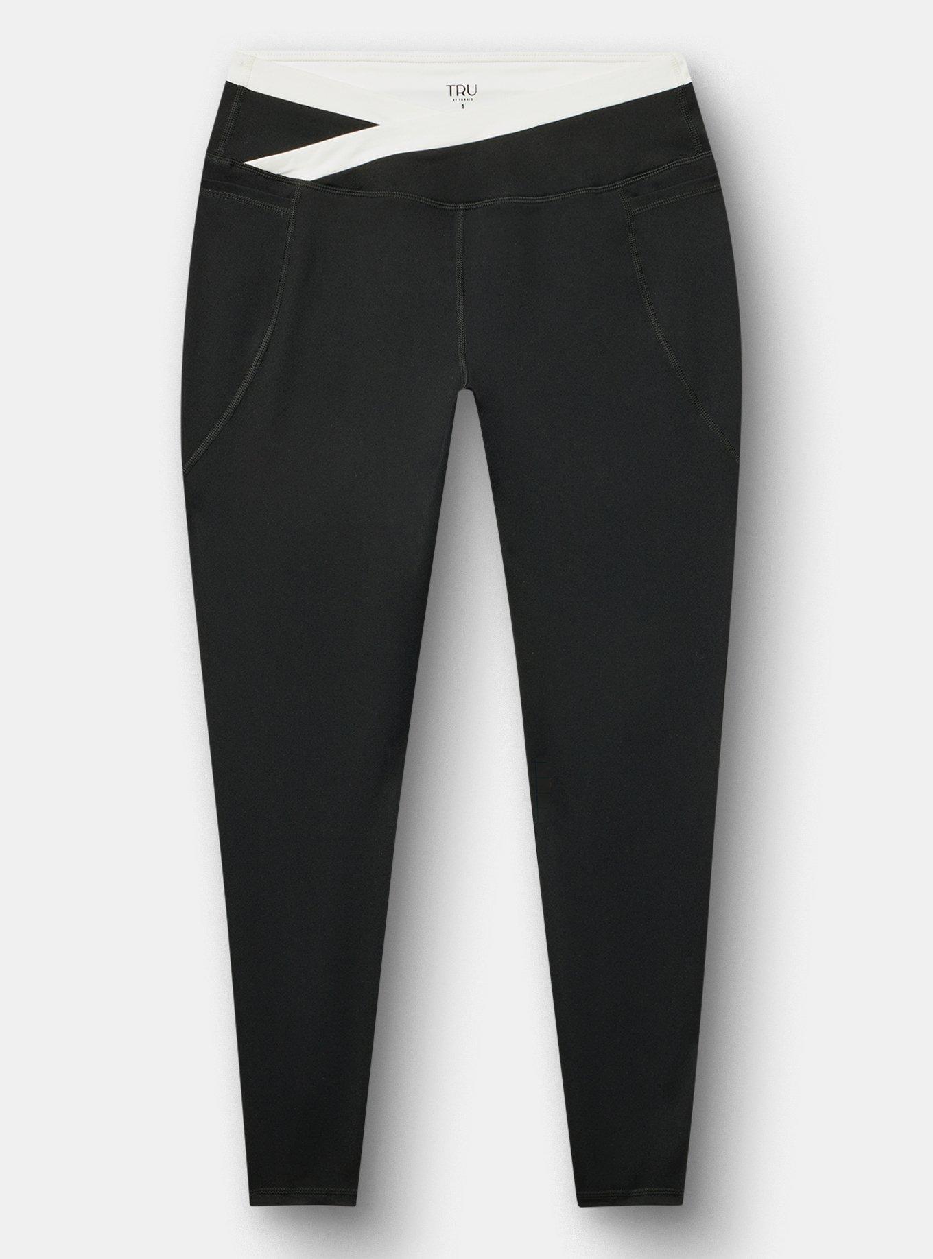 TRU Performance Core V-Band Active Legging, DEEP BLACK, hi-res