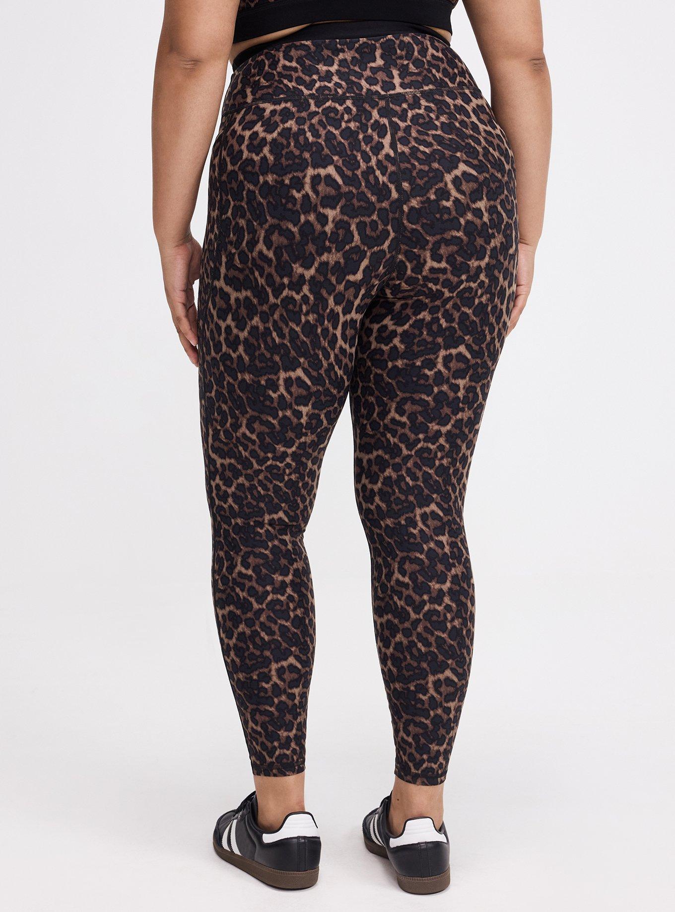 TRU Performance Core V-Band Active Legging, ON THE PROWL LEOPARD CHOCOLATE, alternate
