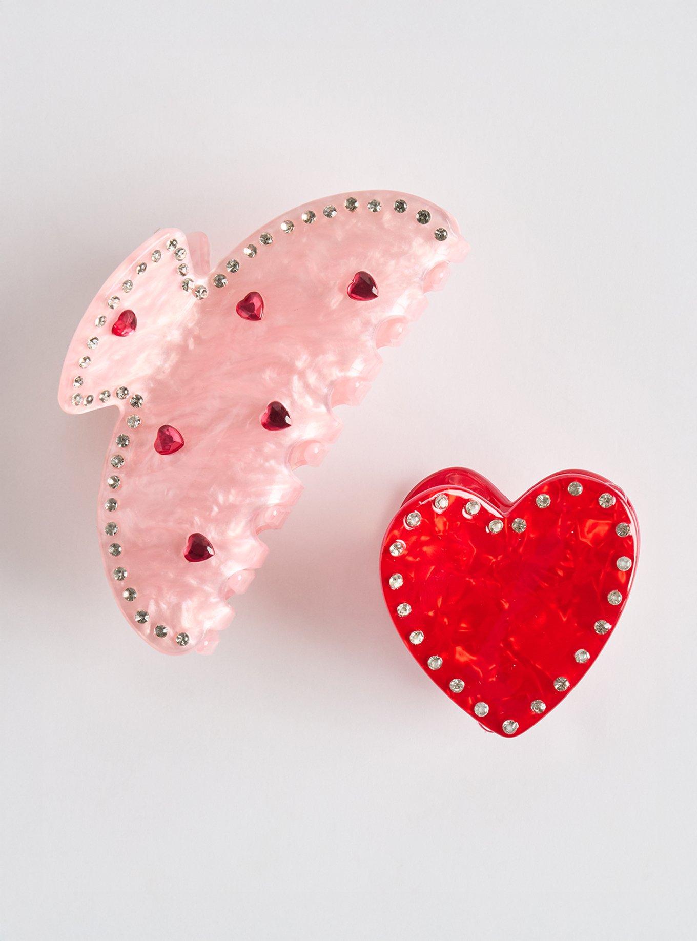 Heart Clip Set, , hi-res