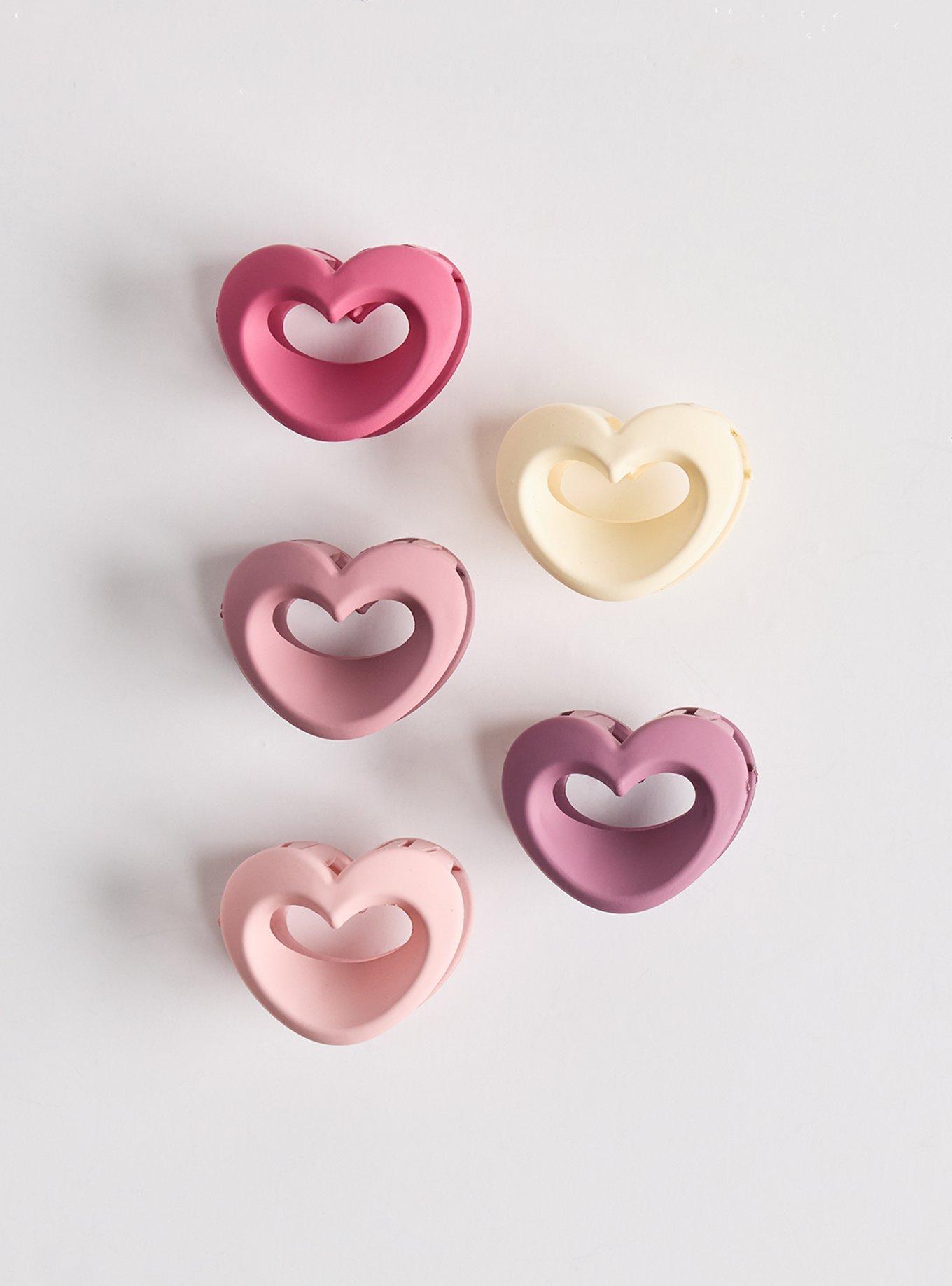Heart Mini Clip Set, , hi-res