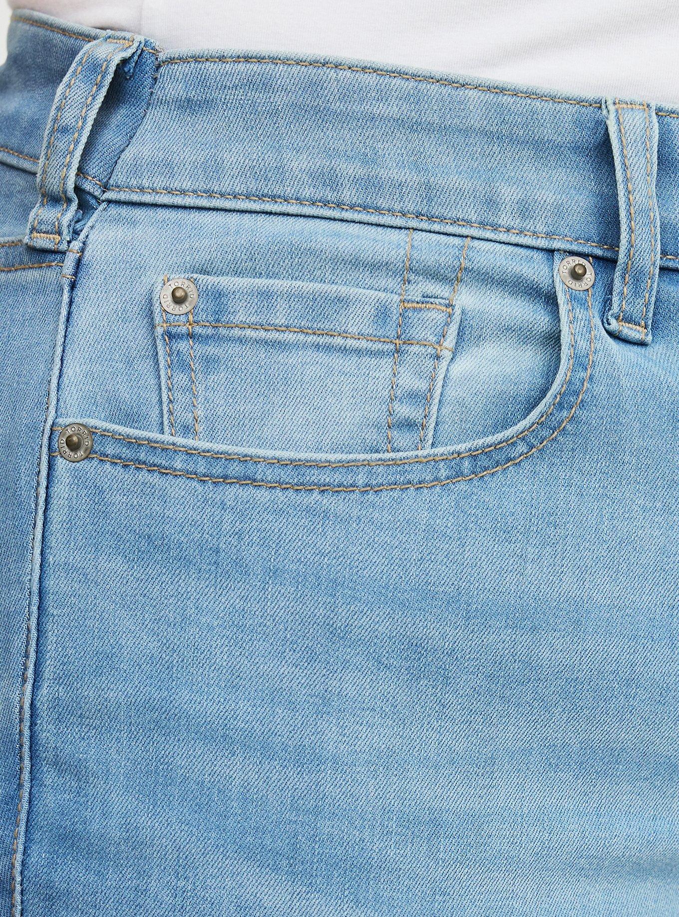 Perfect Super-Flare Mid-Rise Jean, BLUE 33, alternate