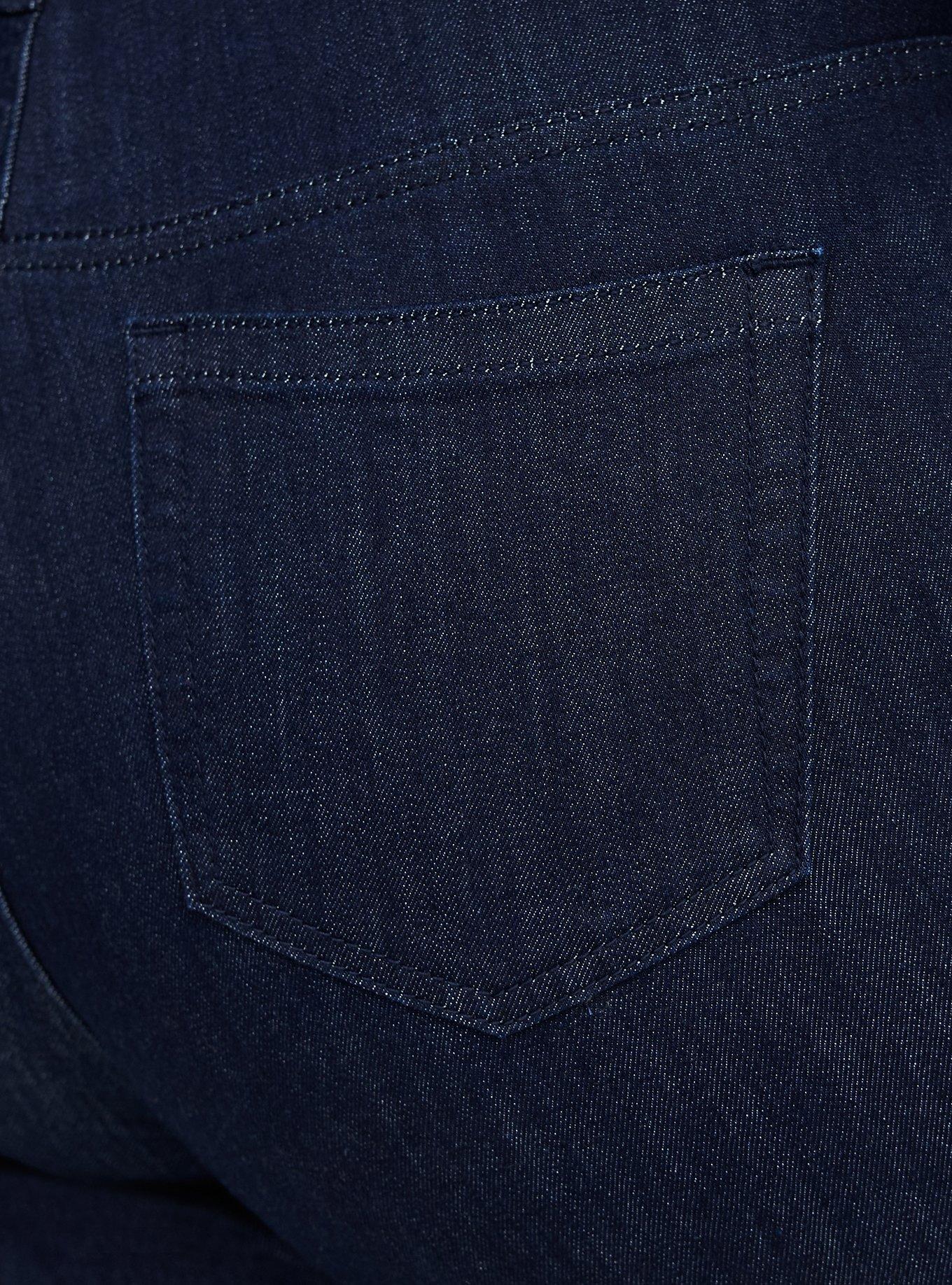 Perfect Super-Flare Mid-Rise Jean, BLUE 30, alternate