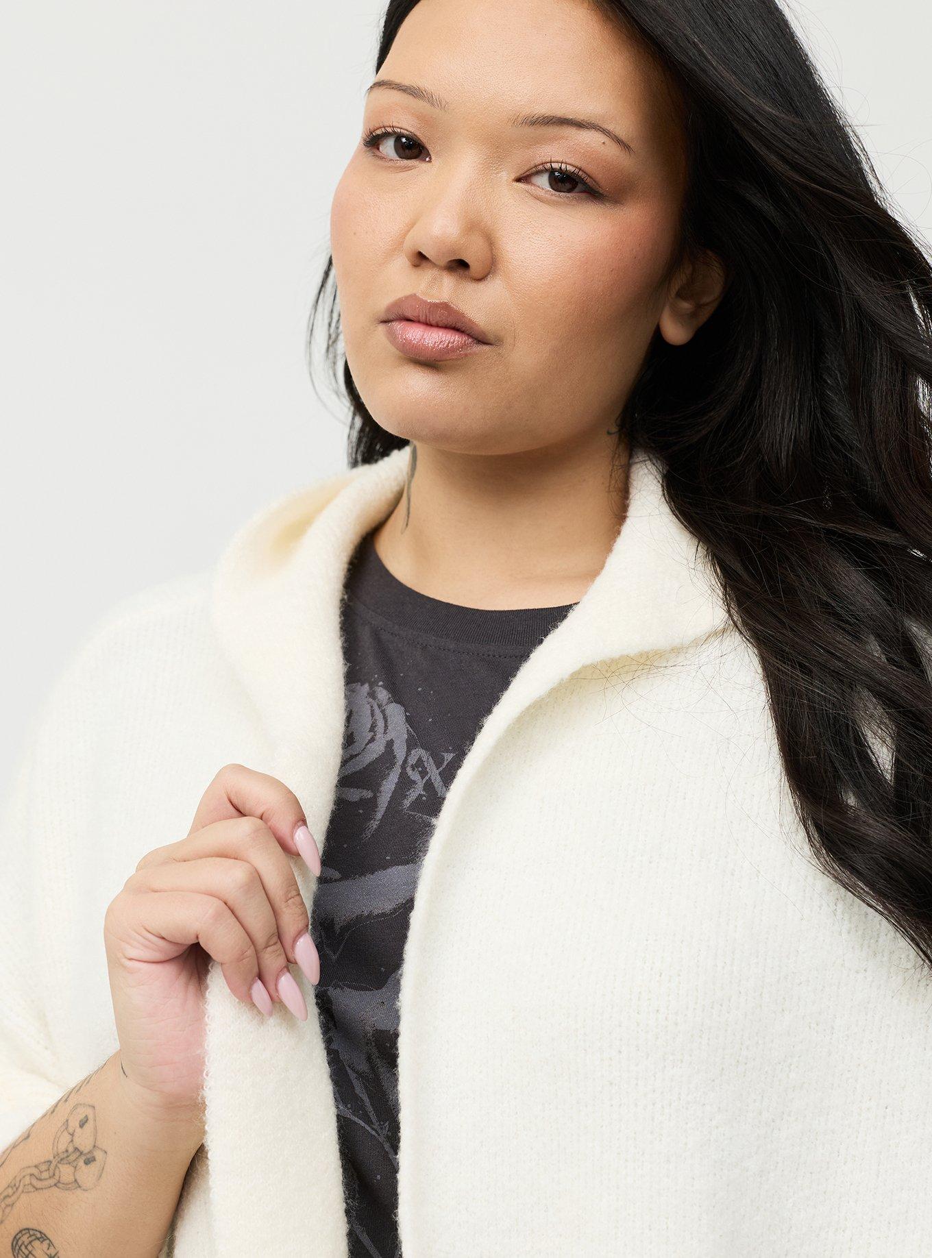 Hooded Pocket Ruana, , alternate