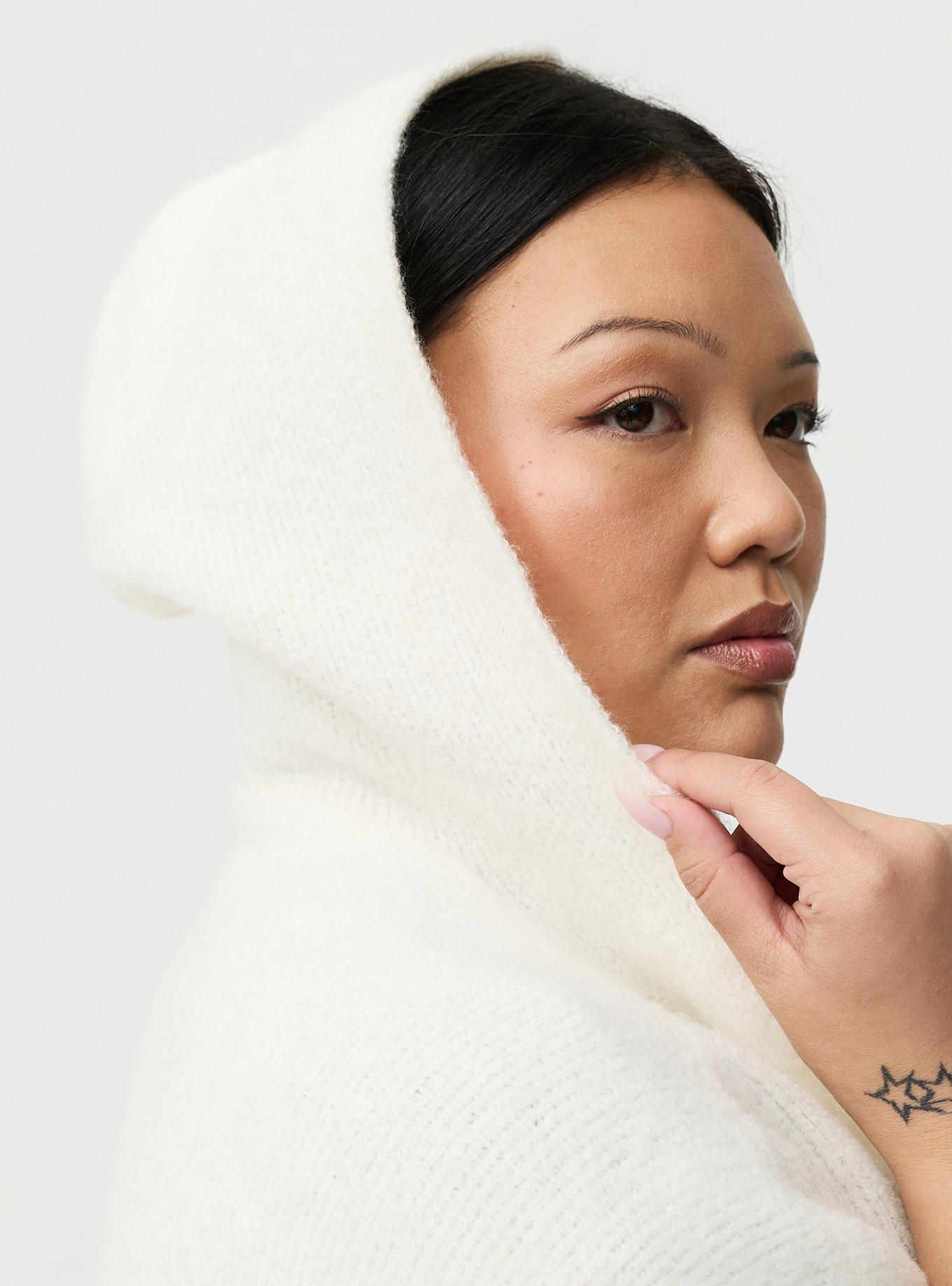 Hooded Pocket Ruana, , alternate