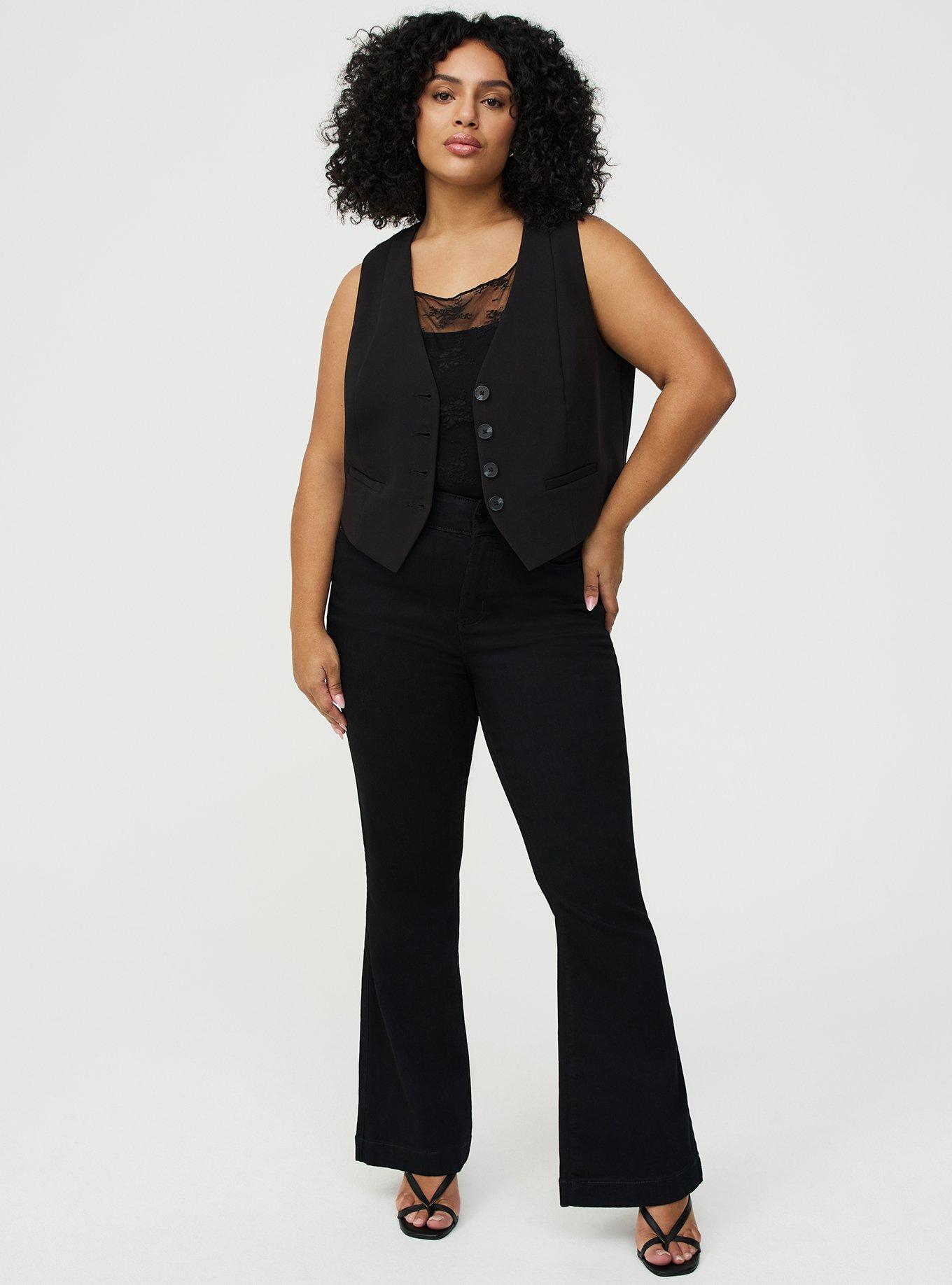 Tailored Vest, DEEP BLACK, alternate