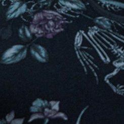 Nightfall Corset Mini Dress, ARCHAEOLOGICAL FLORAL BLACK LR, swatch
