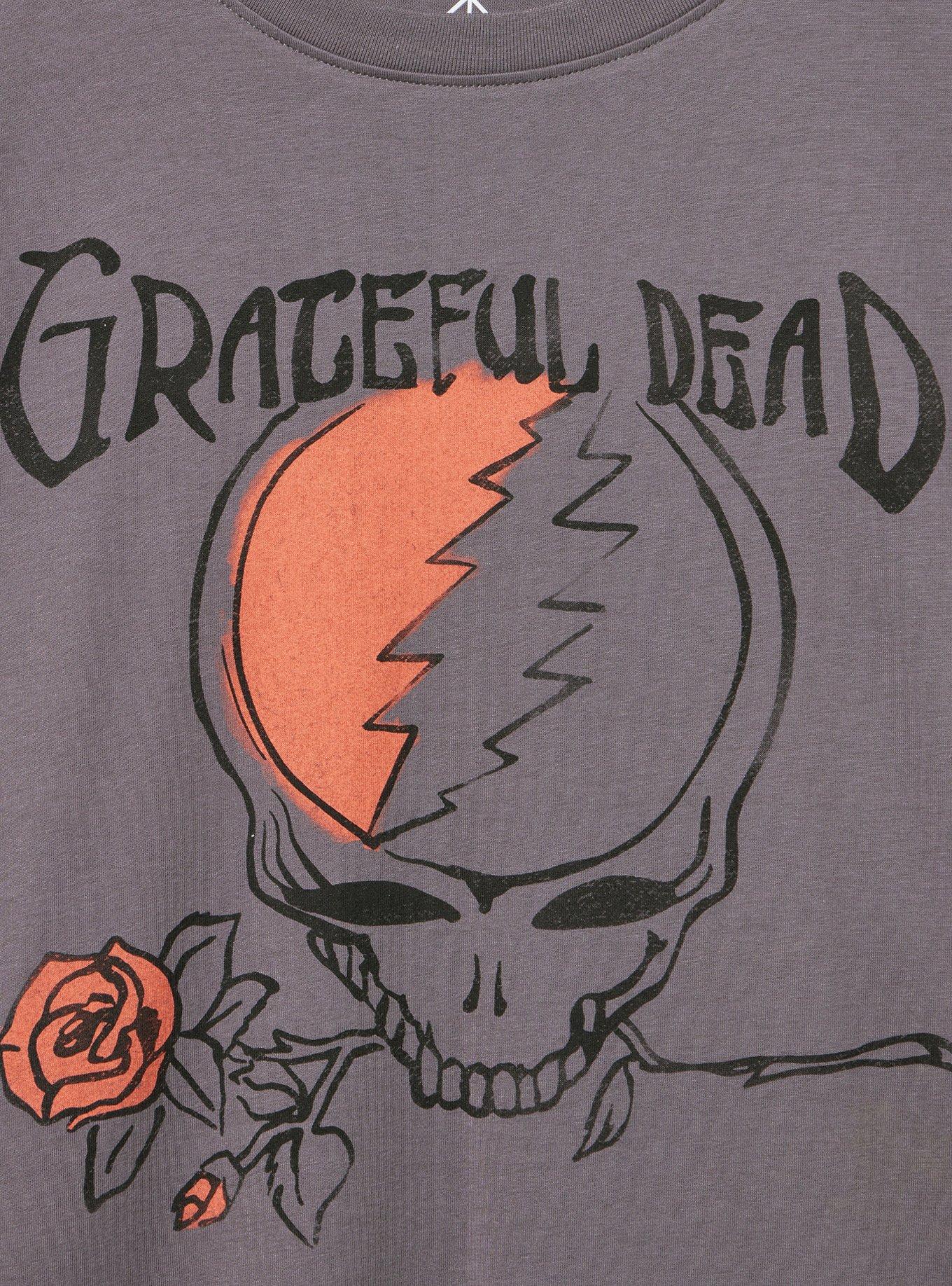 Grateful Dead Relaxed Cotton Jersey Tee, GRATEFUL DEAD TORNADO GRAY, alternate