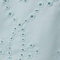 Eyelet Square Neck Top, GRAY MIST, swatch