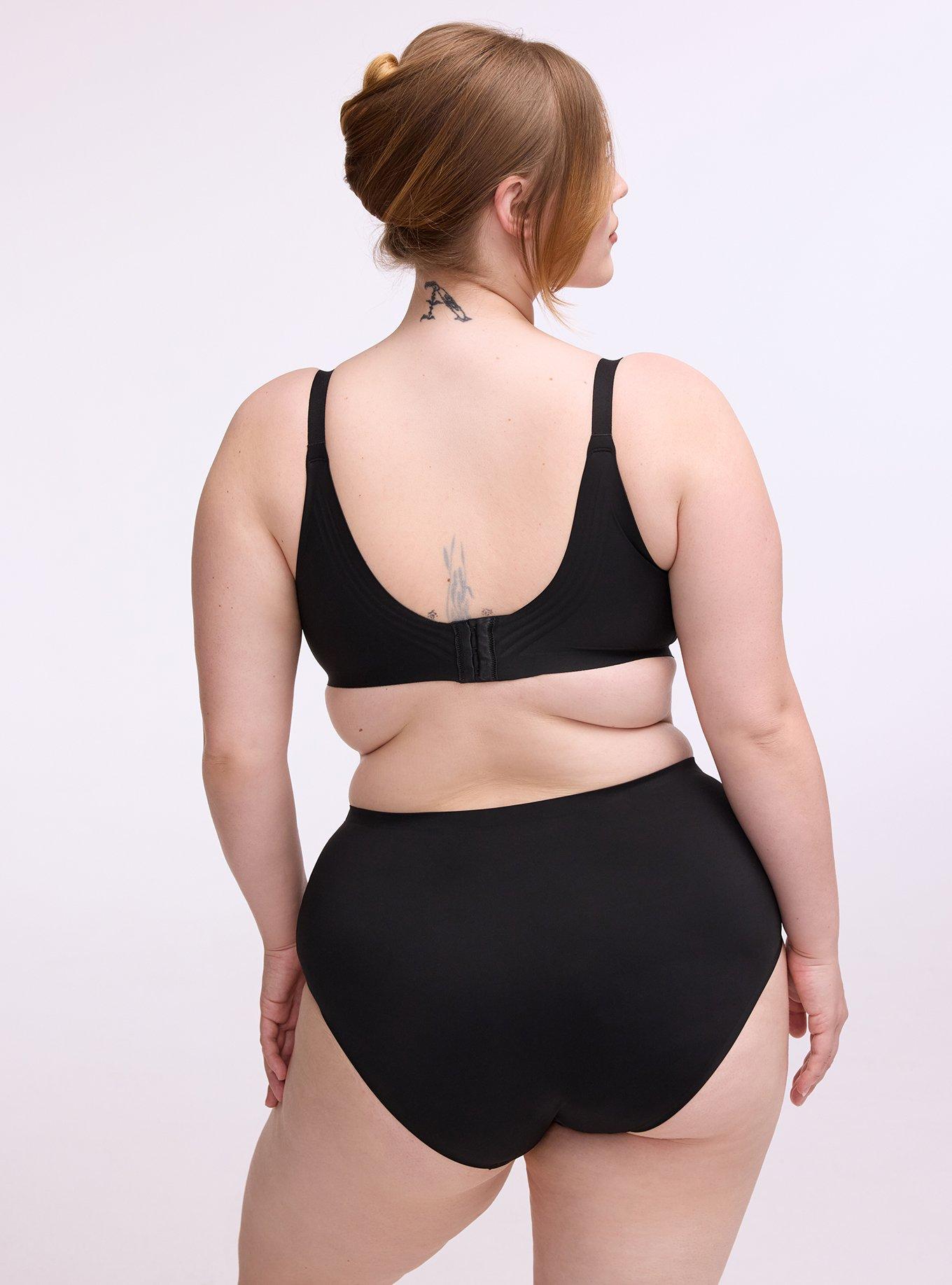 Cloud Wire-Free Push Up Smooth Bra, RICH BLACK, alternate