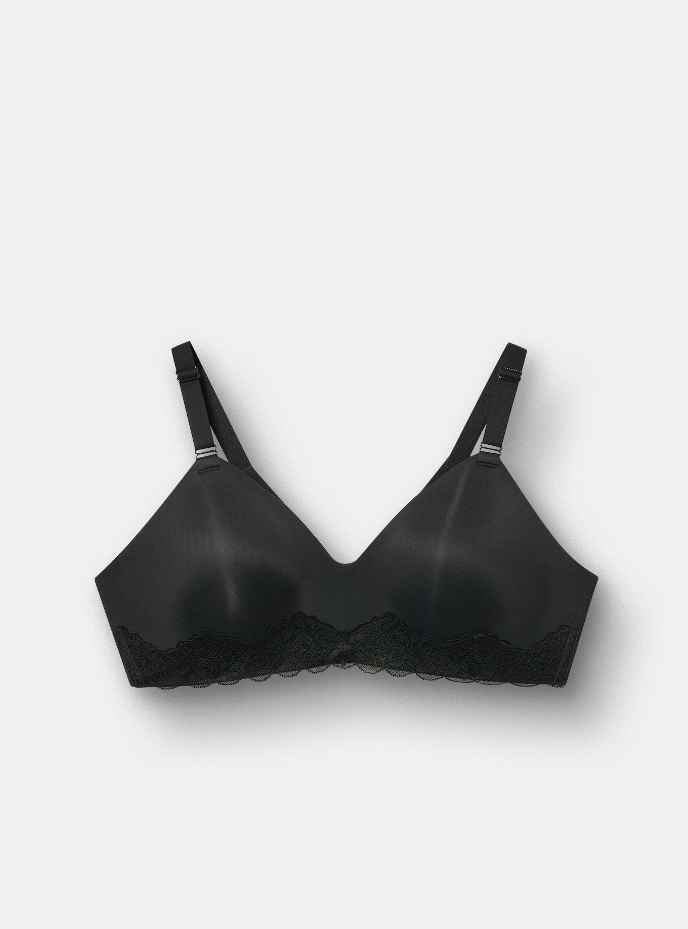Cloud Wire-Free Push Up Smooth Bra, RICH BLACK, hi-res