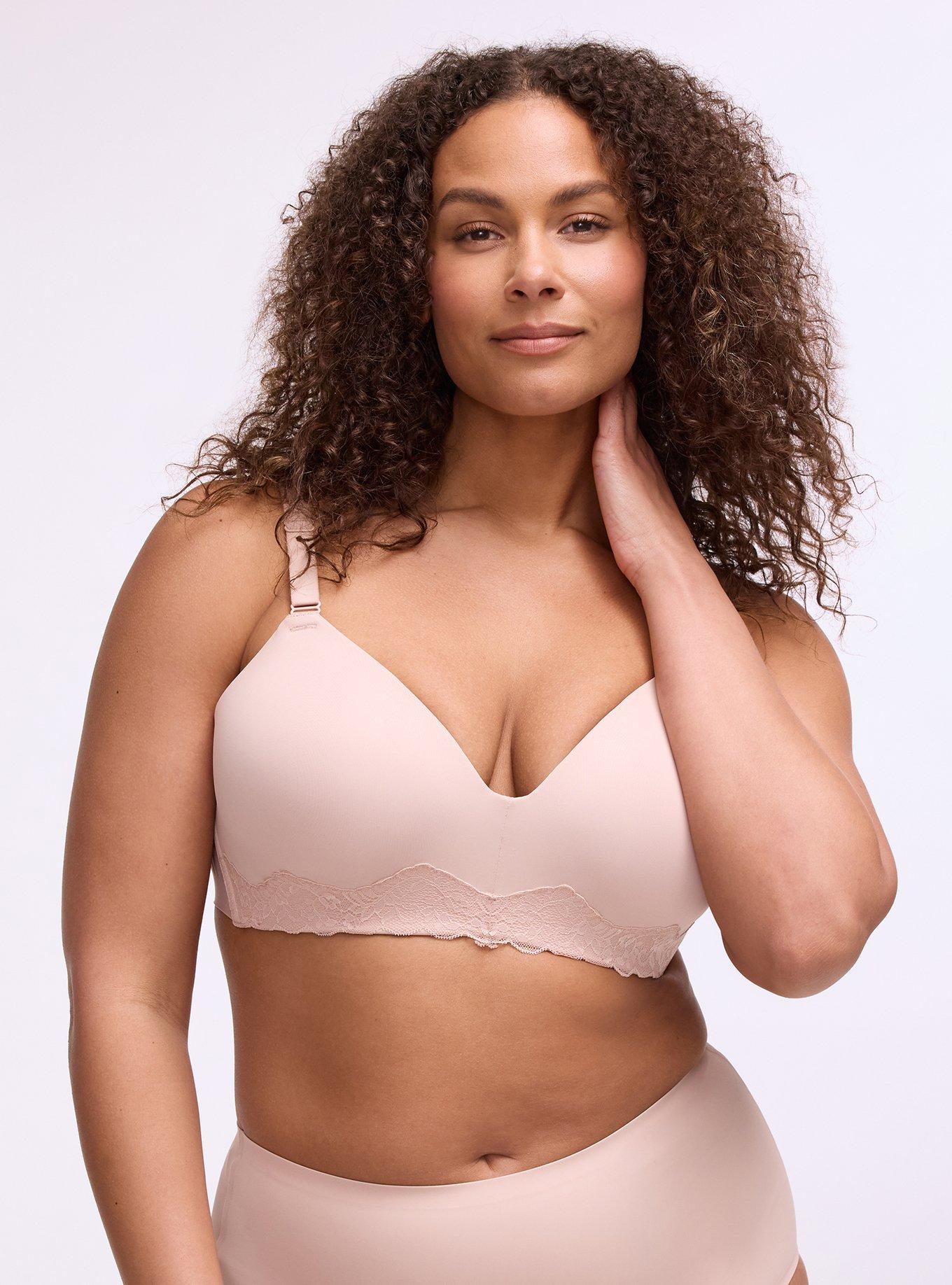 Cloud Wire-Free Push Up Smooth Bra, ROSE DUST, hi-res