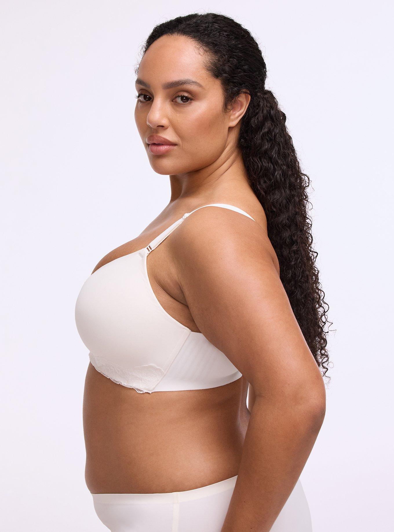 Cloud Wire-Free Push Up Smooth Bra, CLOUD DANCER, alternate