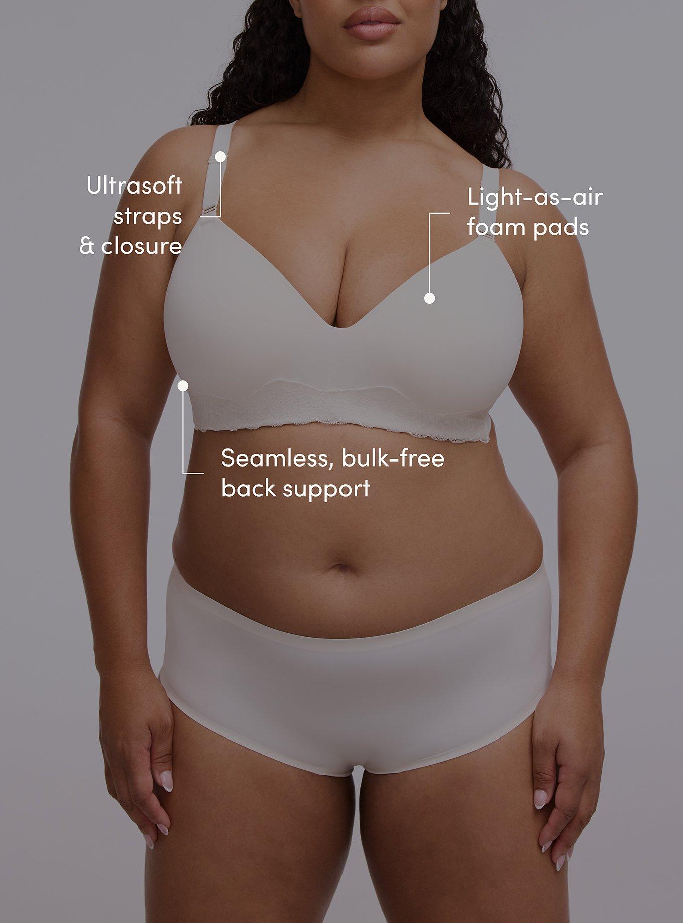 Cloud Wire-Free Push Up Smooth Bra, CLOUD DANCER, alternate