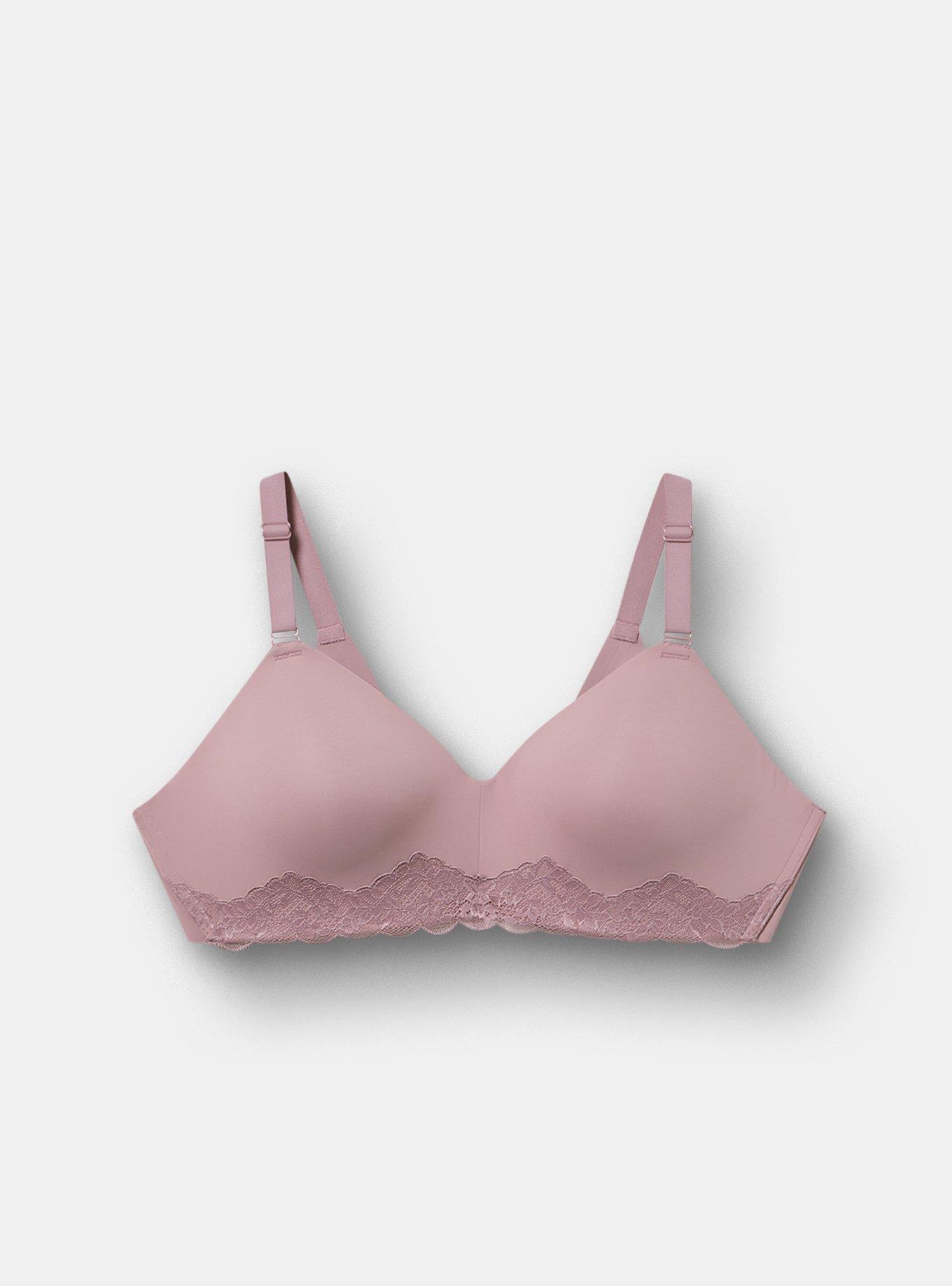 Plus Size Cloud Wire-Free Push-Up Smooth Bra, TOADSTOOL, hi-res