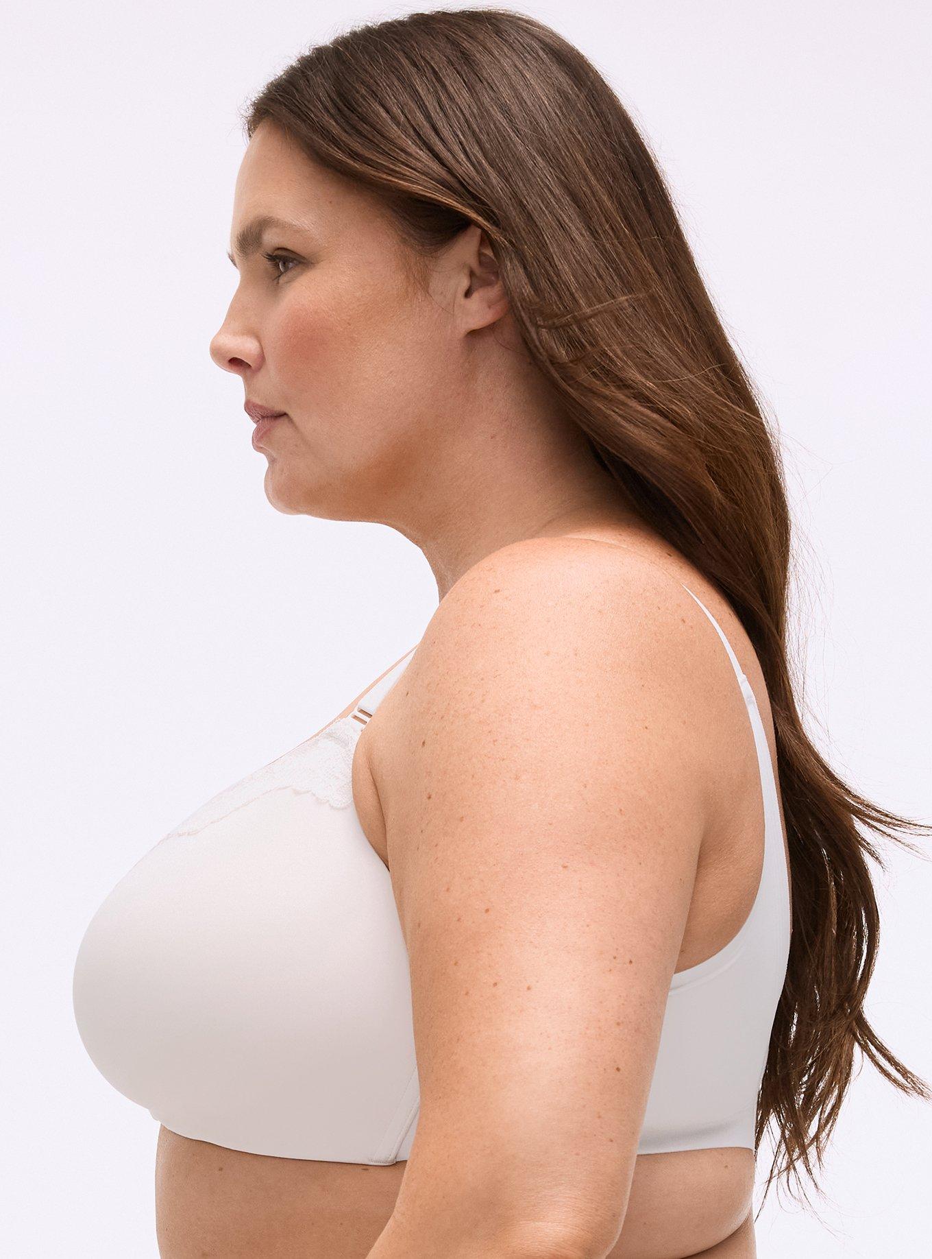 Cloud Wire-Free Lightly Lined Smooth Bra, CLOUD DANCER, alternate