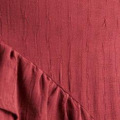 Festi Ruffle Tiered Top, APPLE BUTTER, swatch