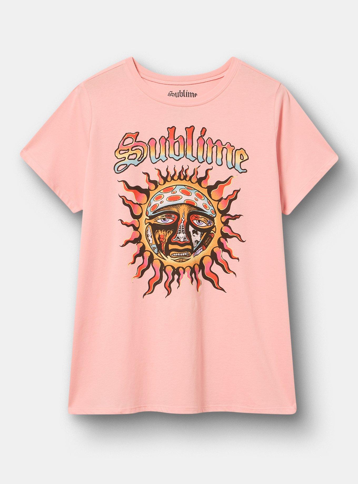 Sublime Classic Cotton Crew Tee, SUBLIME BLOSSOM, hi-res