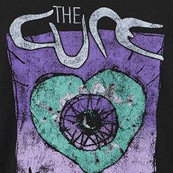 The Cure Classic Cotton Crew Tee, THE CURE HEART DEEP BLACK, swatch