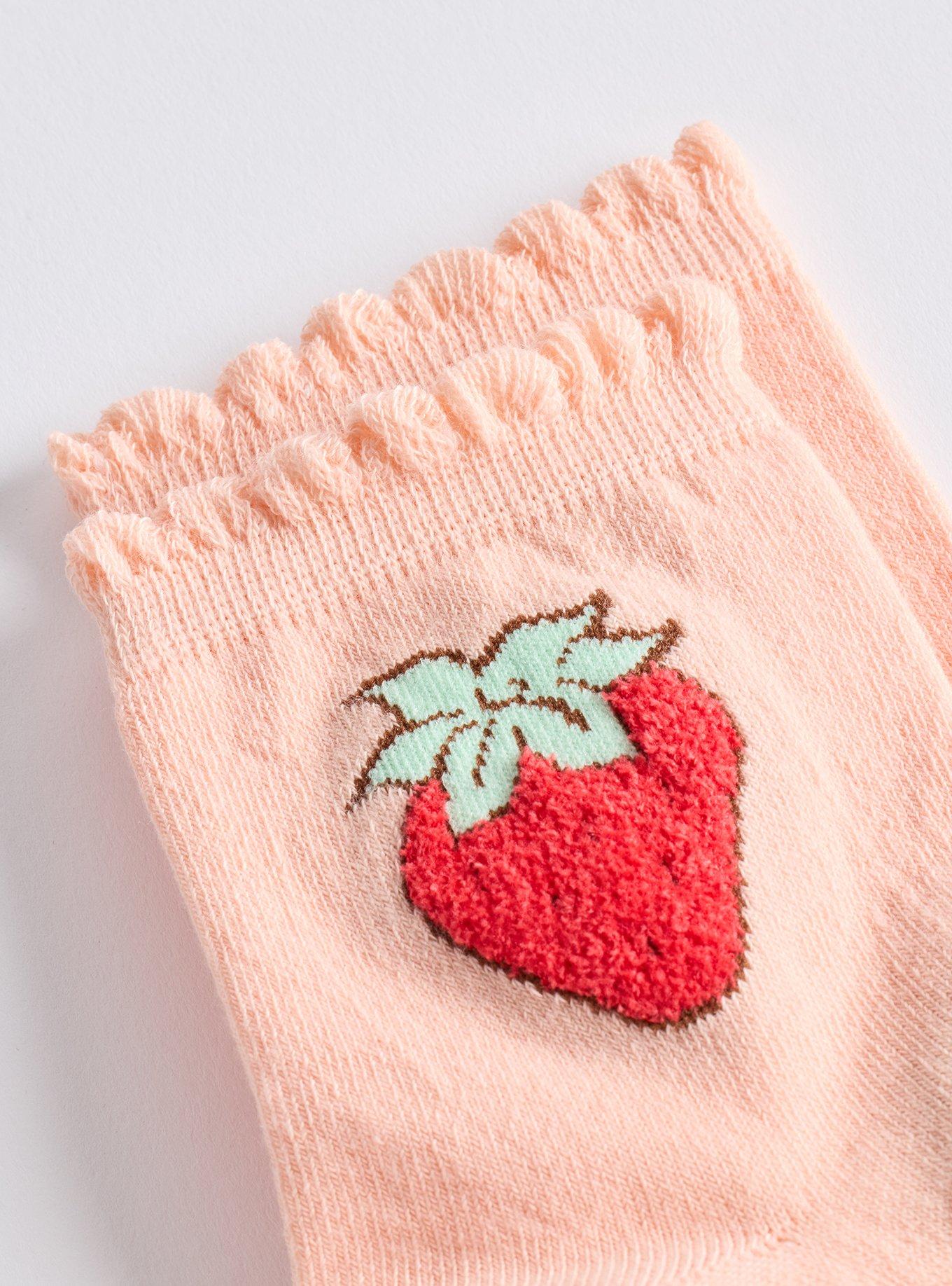 2-Pack Strawberry Shortcake Ankle Socks, MULTI, alternate