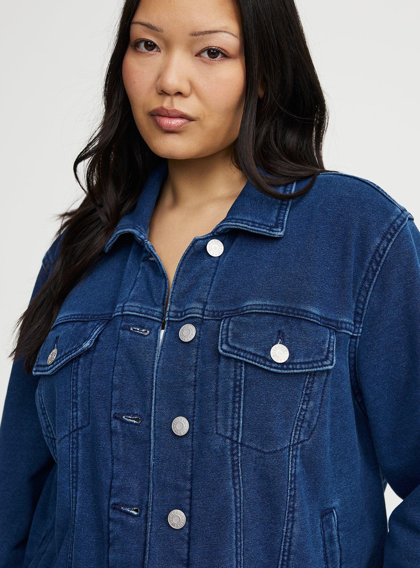 Plus Size - French Terry Trucker - Torrid