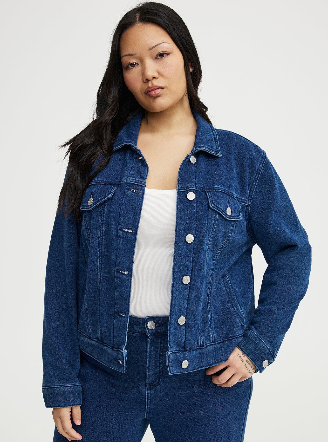 Plus Size - French Terry Trucker - Torrid