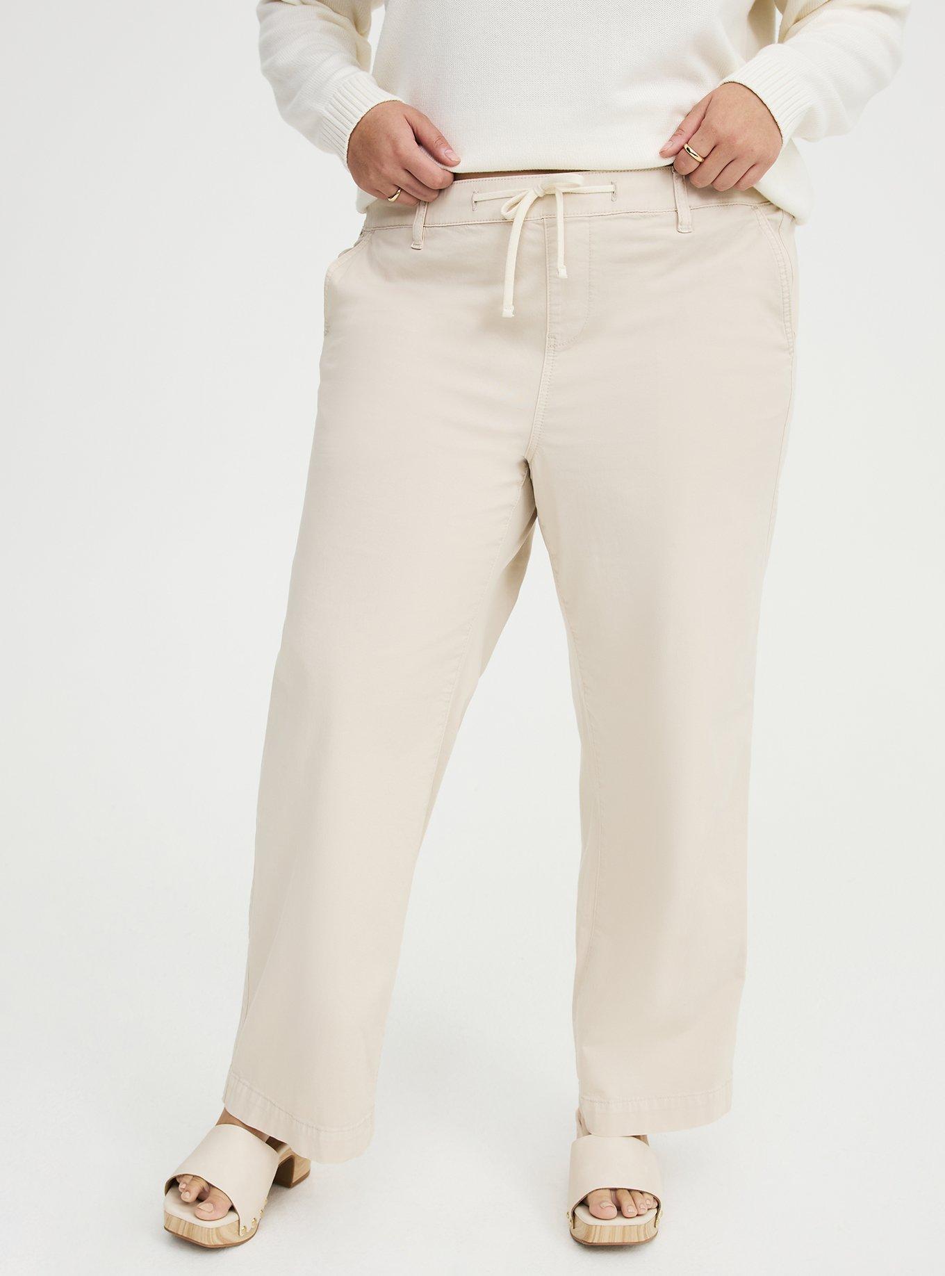 Pull-On Weekend Wide-Leg Mid-Rise Pant, RAINY DAY, alternate