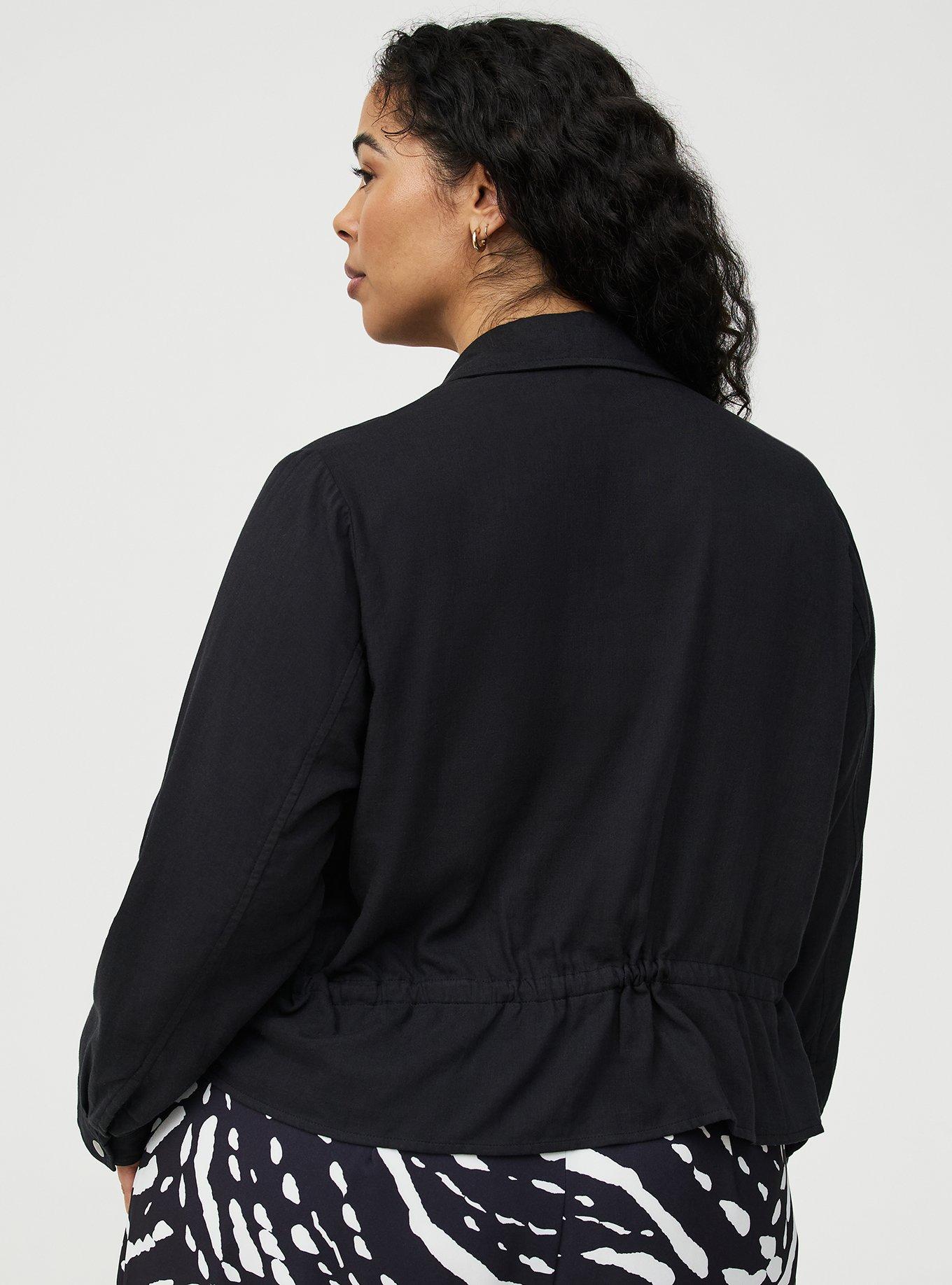 Lightweight Utility Jacket, DEEP BLACK, alternate