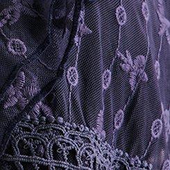 Festi Embroidered Lace Cami, NIGHTSHADOW BLUE, swatch