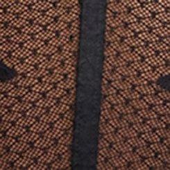 Romantic Underwire Lace & Mesh Slip, RICH BLACK, swatch