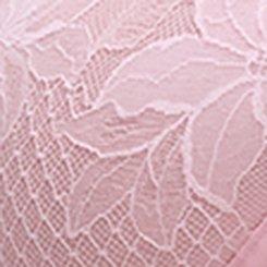 Romantic Underwire Lace & Mesh Slip, PARFAIT PINK, swatch