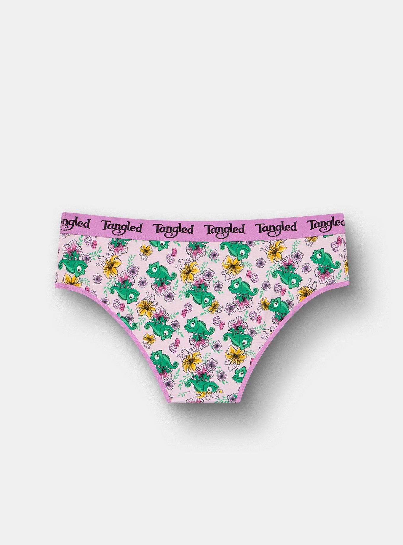 Tangled Mid-Rise Cotton Hipster Panty, MULTI, alternate