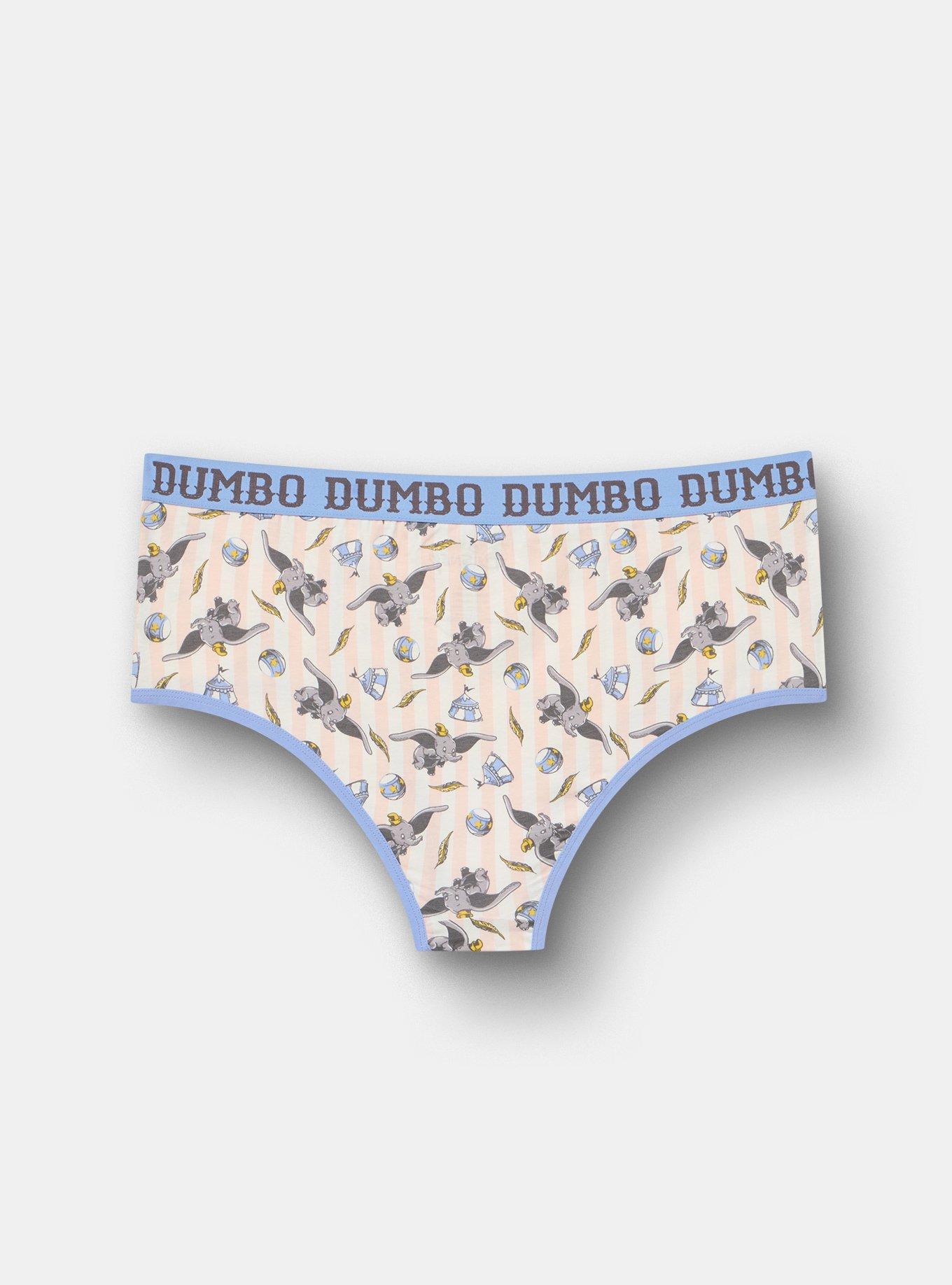 Dumbo Mid-Rise Cotton Cheeky Panty, MULTI, alternate