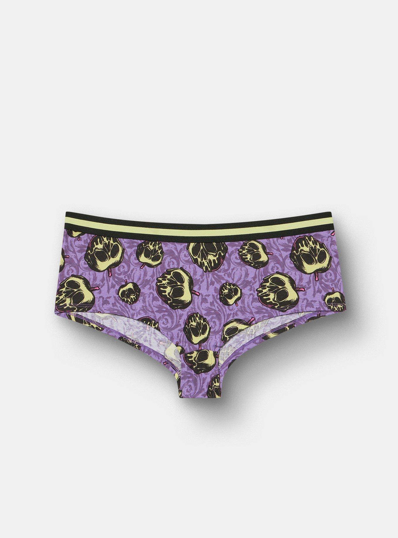 Poison Apple Mid-Rise Cotton Boyshort, MULTI, hi-res