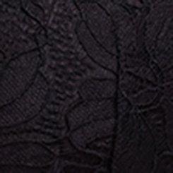 XO Push-Up Plunge Ava Lace Bra, RICH BLACK, swatch