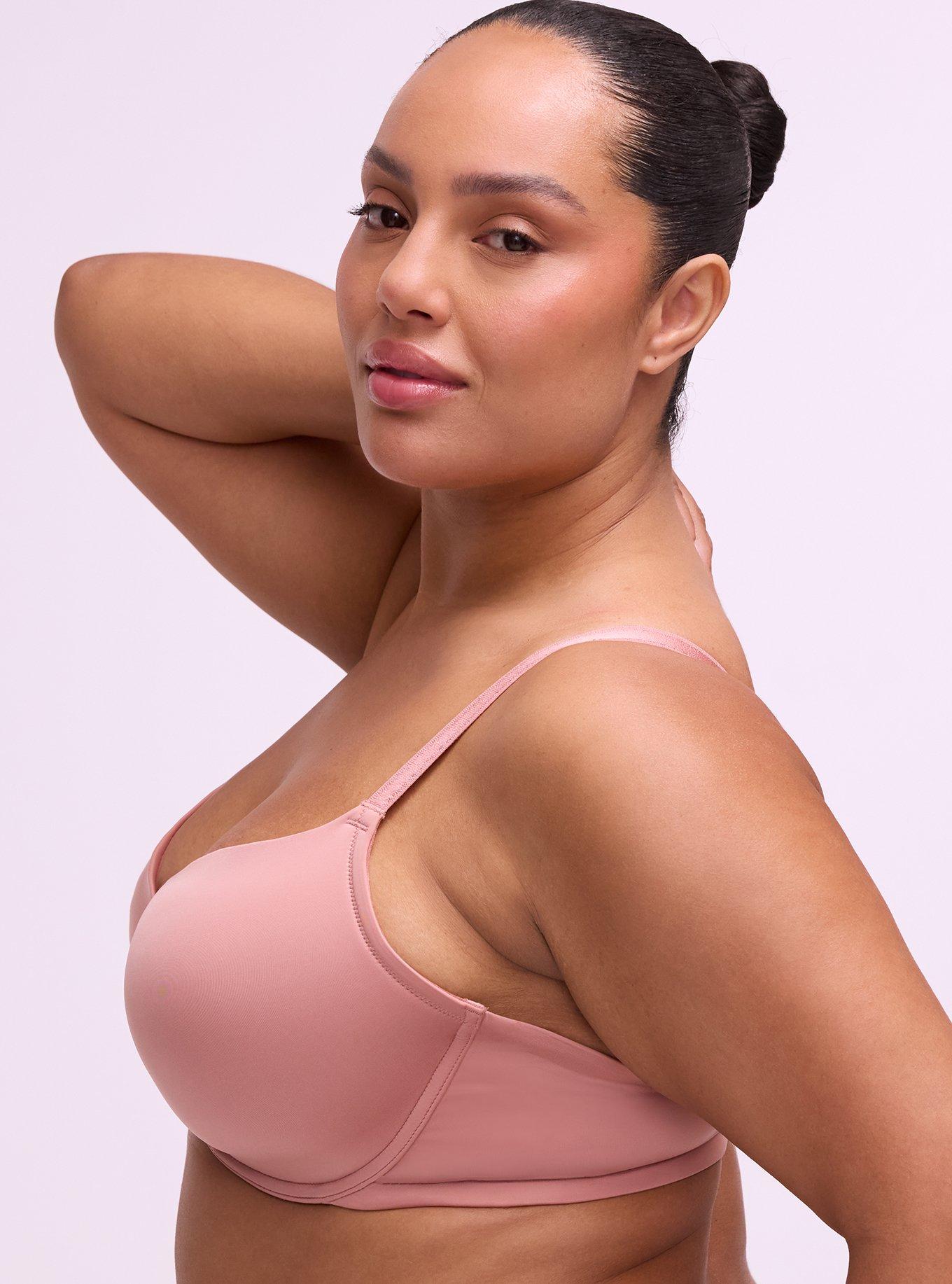 Perfect Coverage Lightly Lined Bra, ASH ROSE, alternate