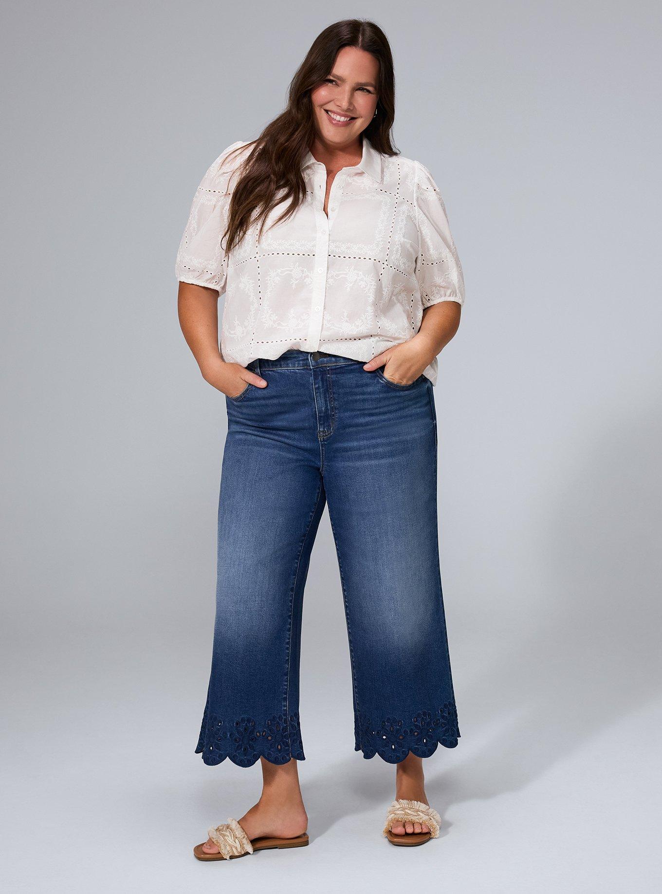 Belle Isle Eyelet Button Down Shirt, BRIGHT WHITE, alternate