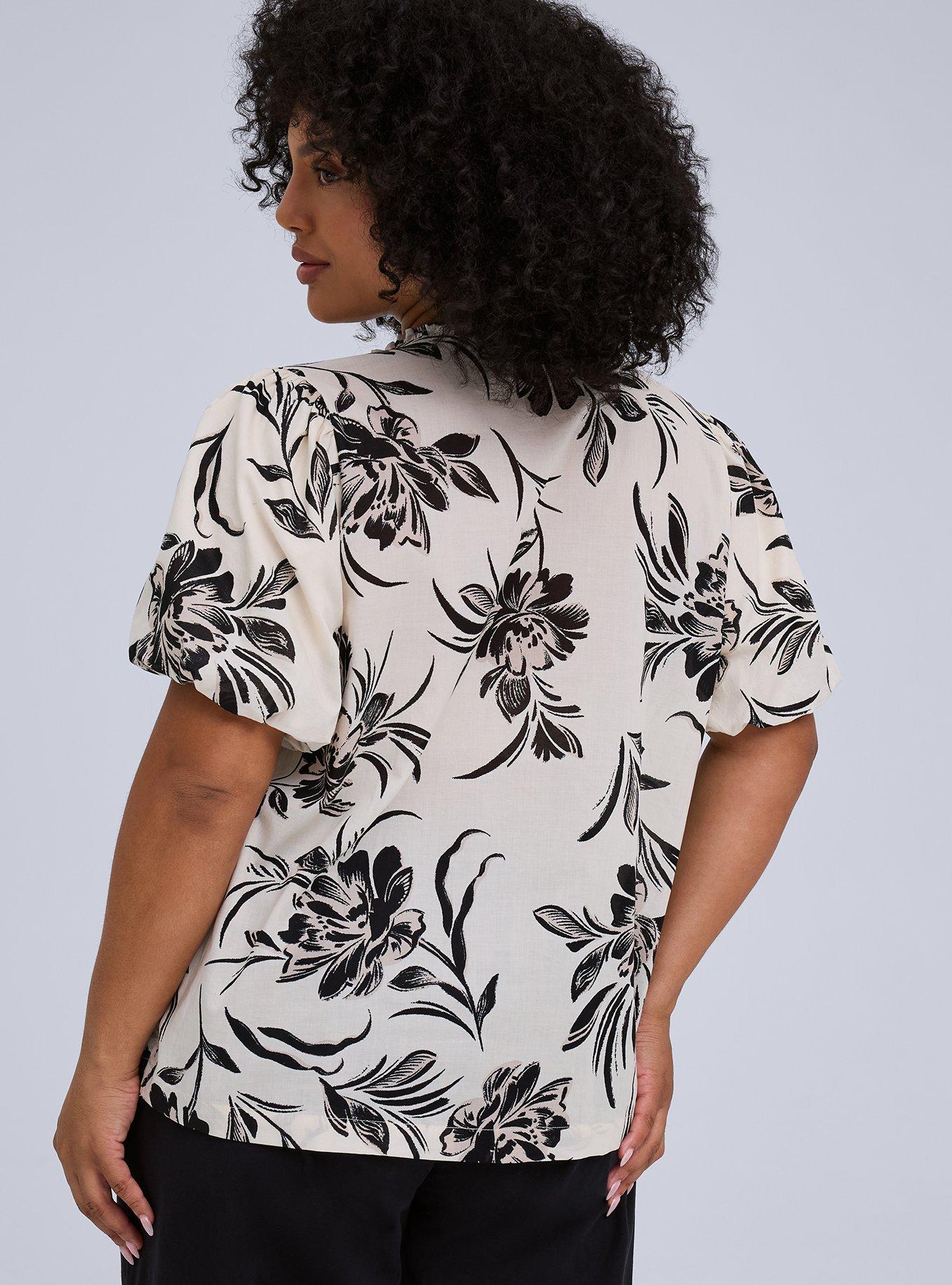 Belle Isle Pintuck Top, PEONY DANCE IVORY, alternate